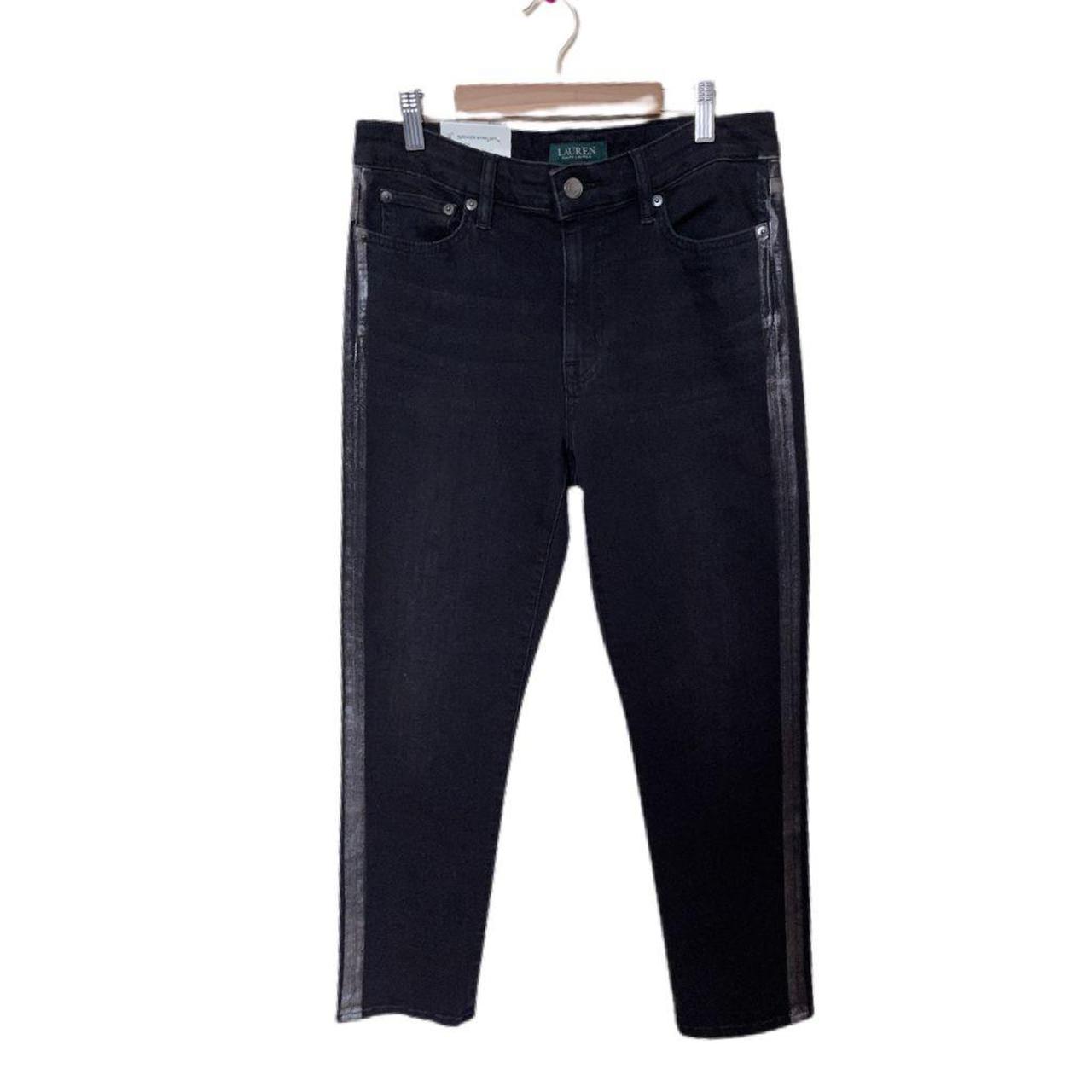 Lauren ralph lauren premier straight best sale ankle jeans