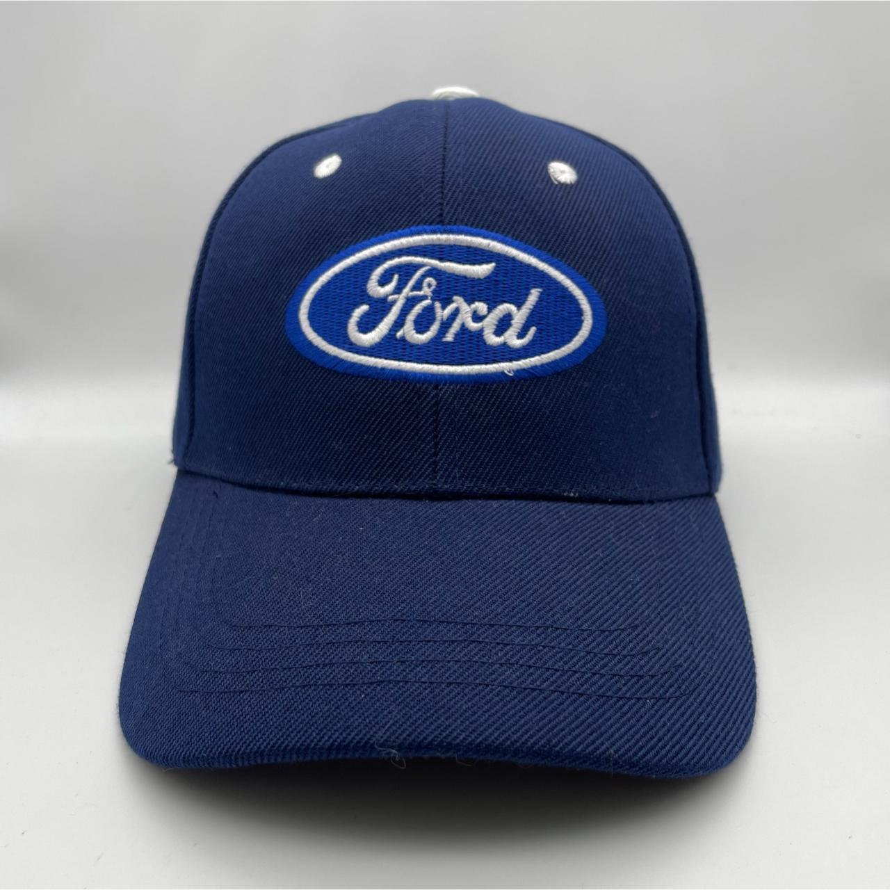 Ford Navy Strapback Hat In Good Condition 3 Size:... - Depop