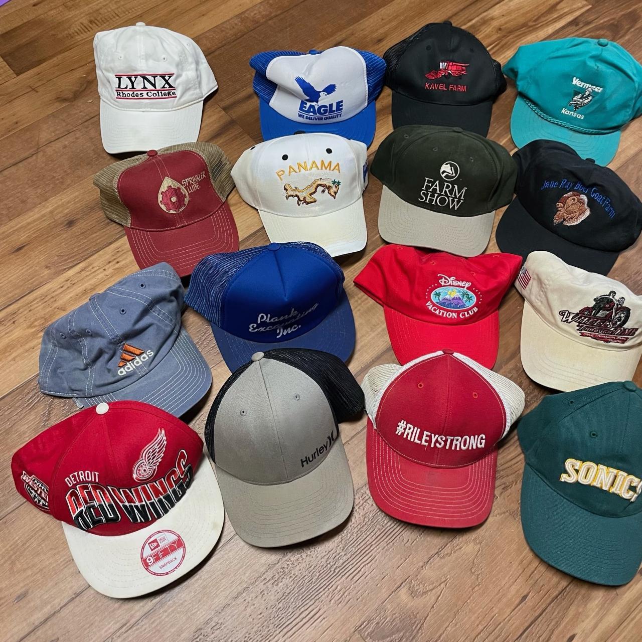 20 piece hat lot. Trucker hats, snapback, dad hats.... - Depop