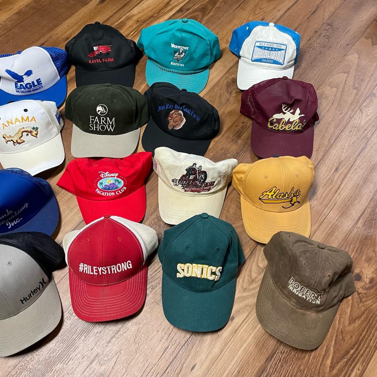 20 piece hat lot. Trucker hats, snapback, dad hats.... - Depop