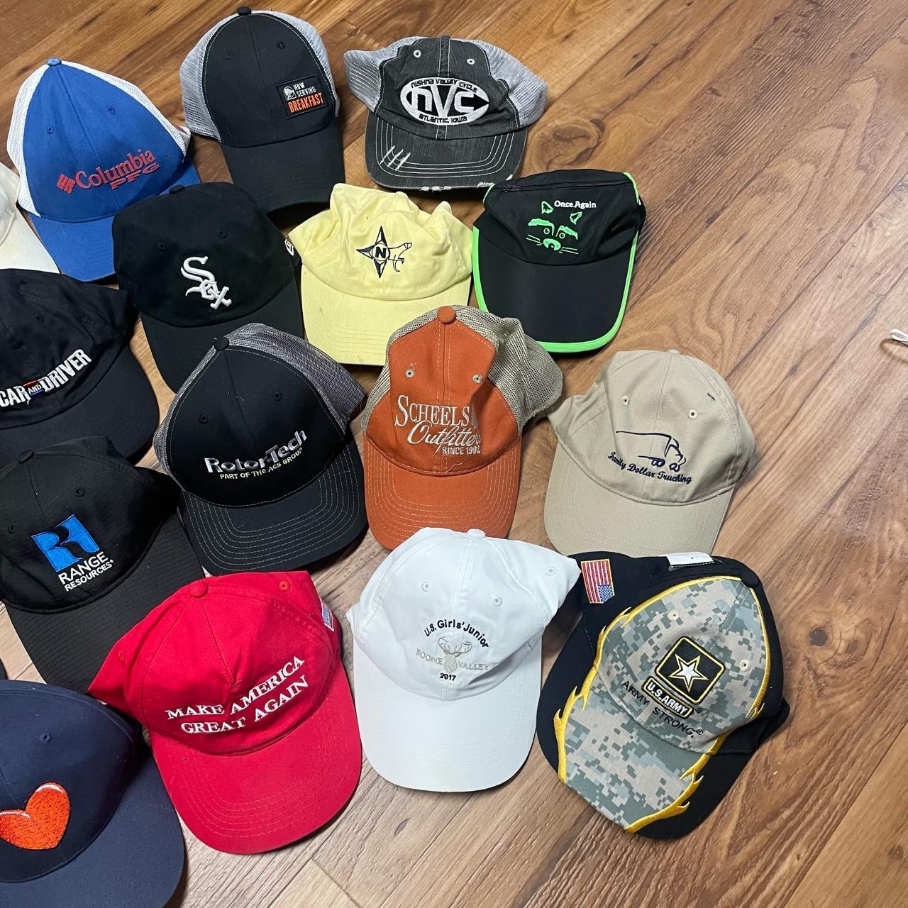 20 piece hat lot. Trucker hats, snapback, dad hats.... - Depop