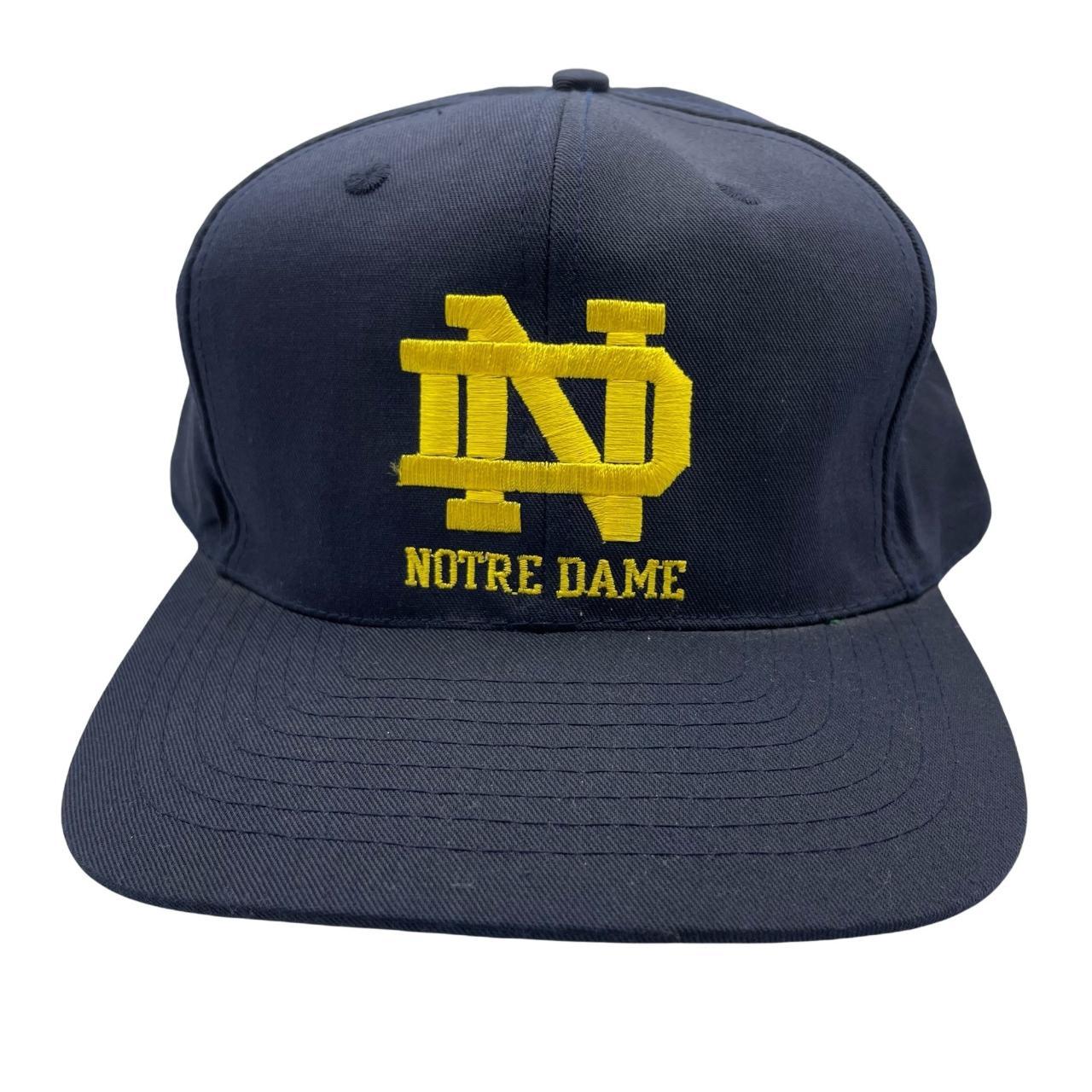 Notre Dame SnapBack Hat In Good Used... - Depop