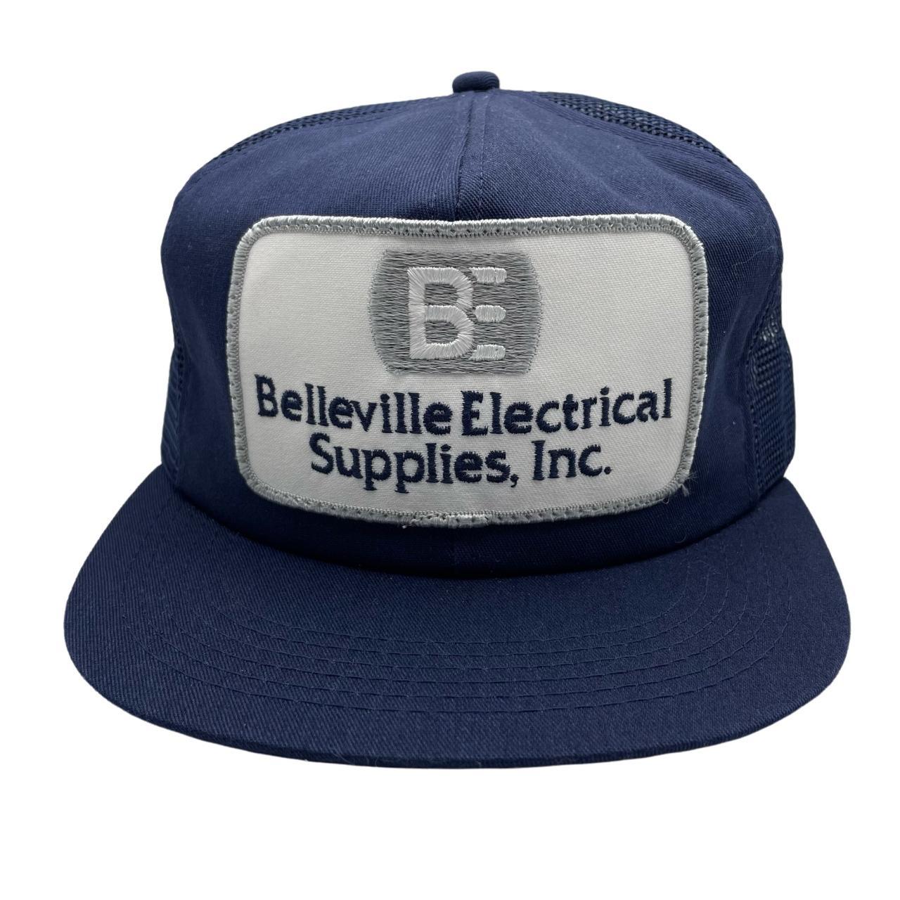 Electrical Supply Snapback Trucker Hat In Good Used... - Depop