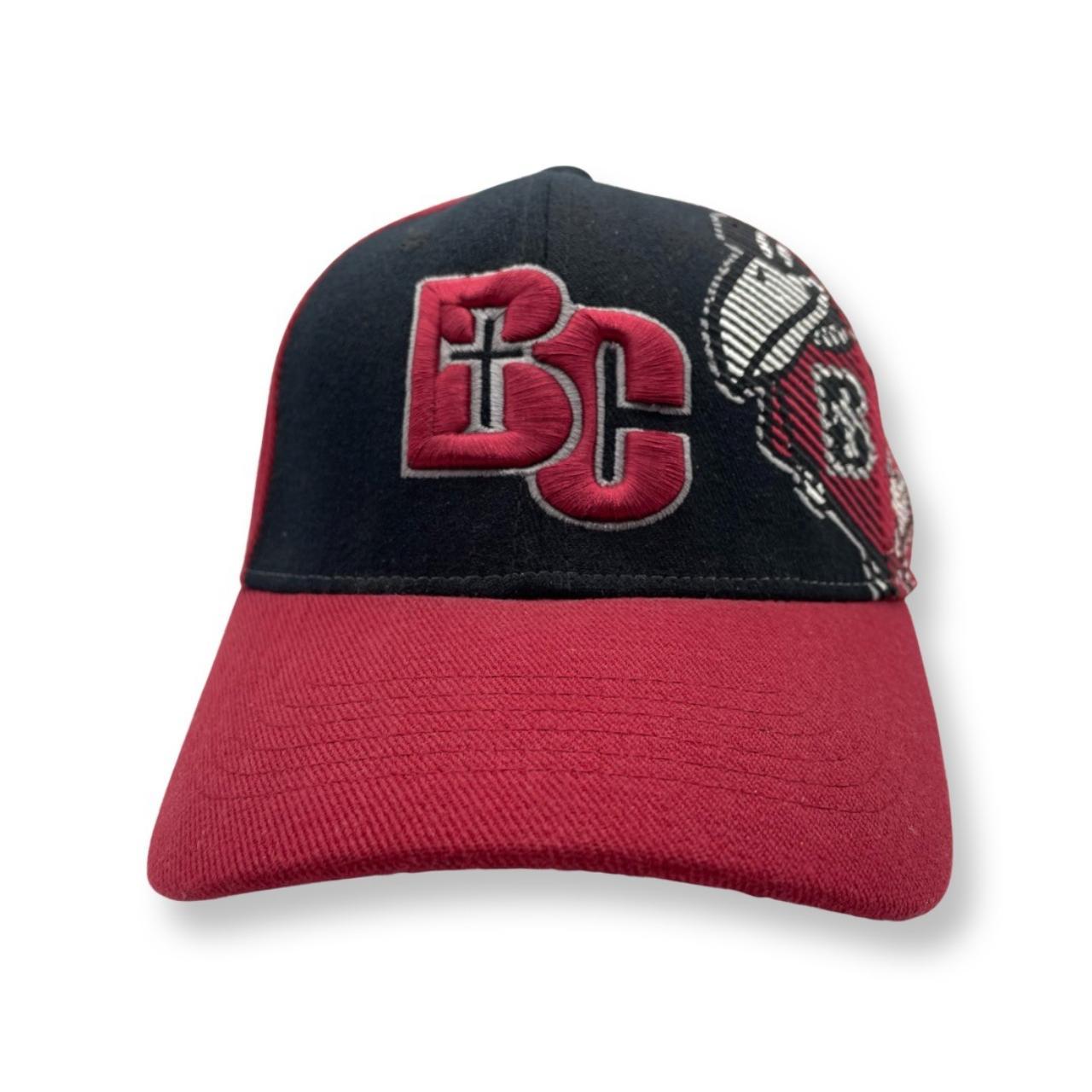 Boston College Fitted Hat. Good used condition... - Depop