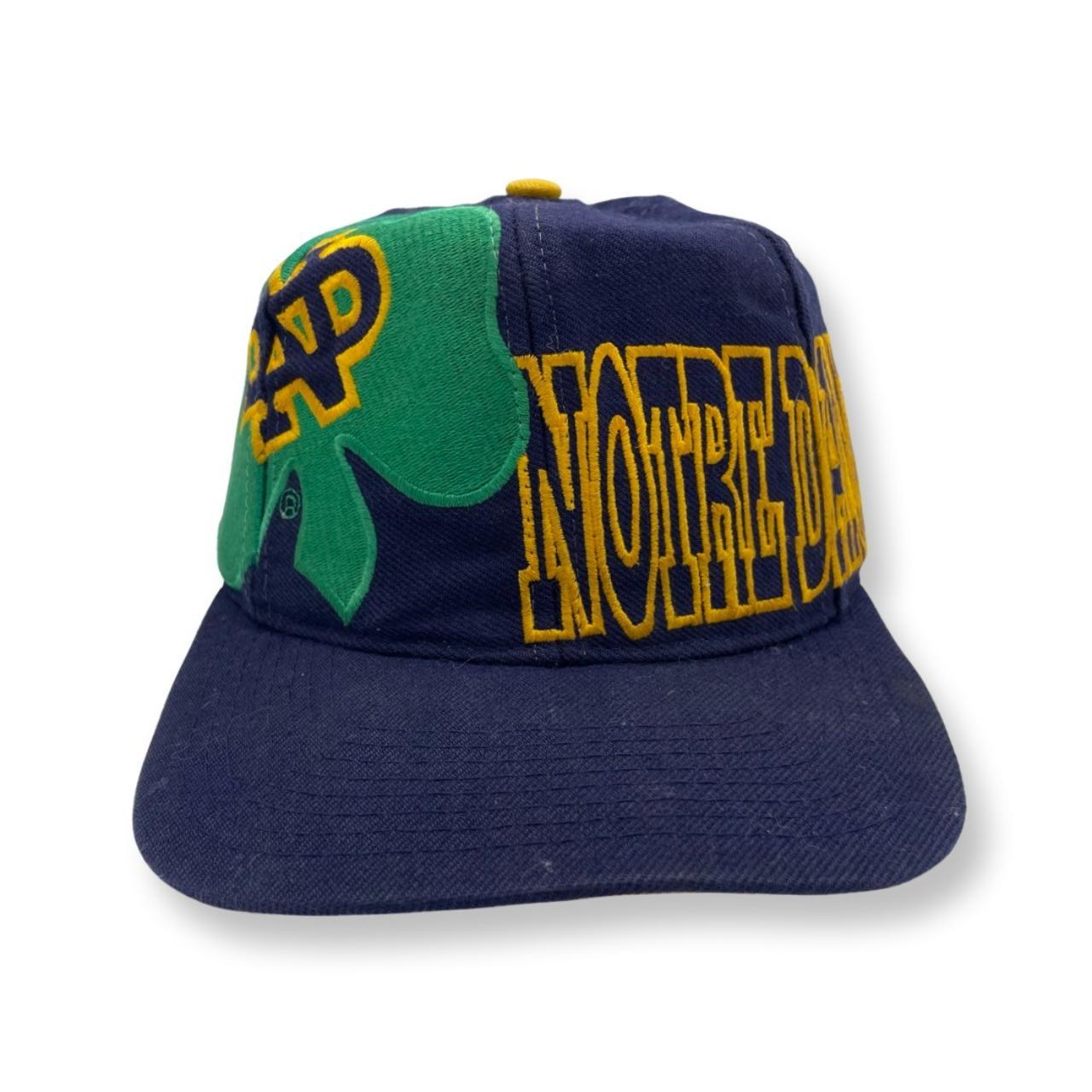 Notre Dame Big Logo SnapBack Hat by The Game. Used… - Depop