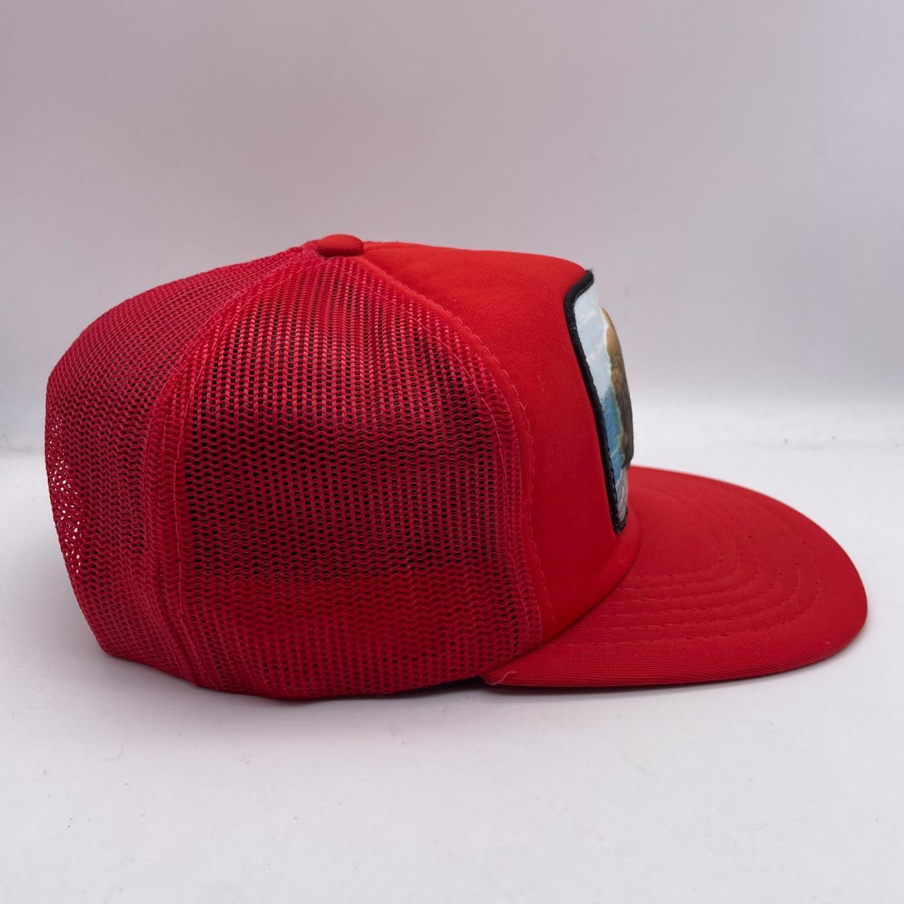 American Vintage Men's Red Hat Depop