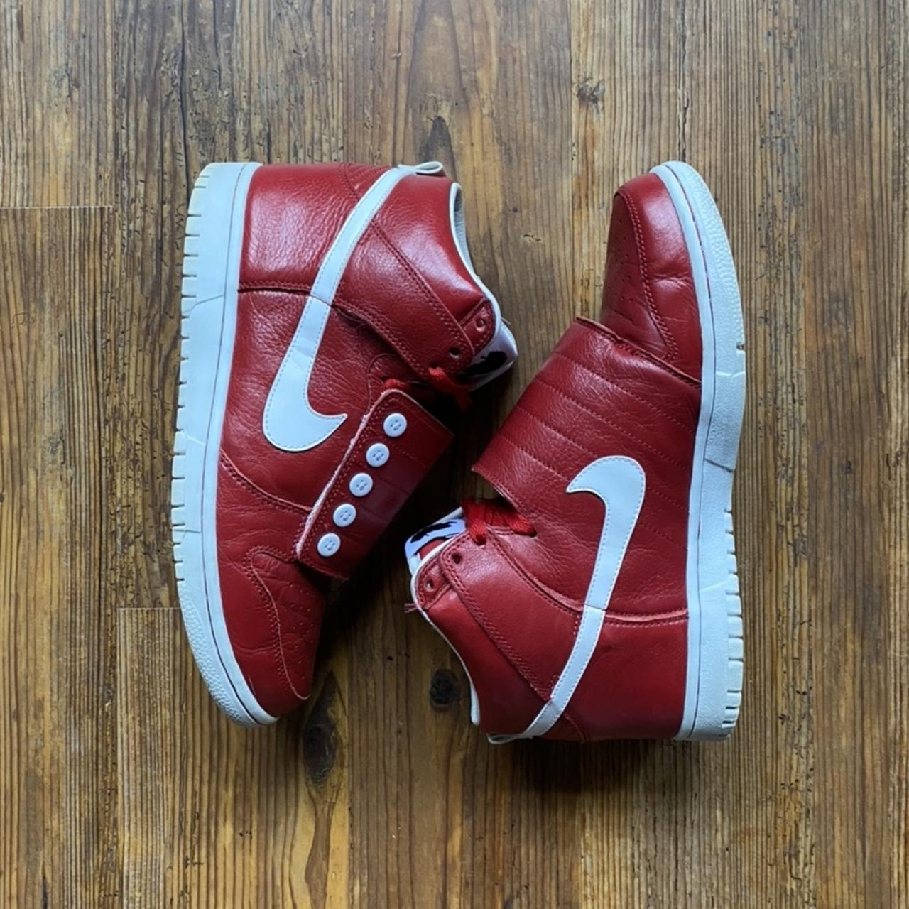 nike dunk high strap