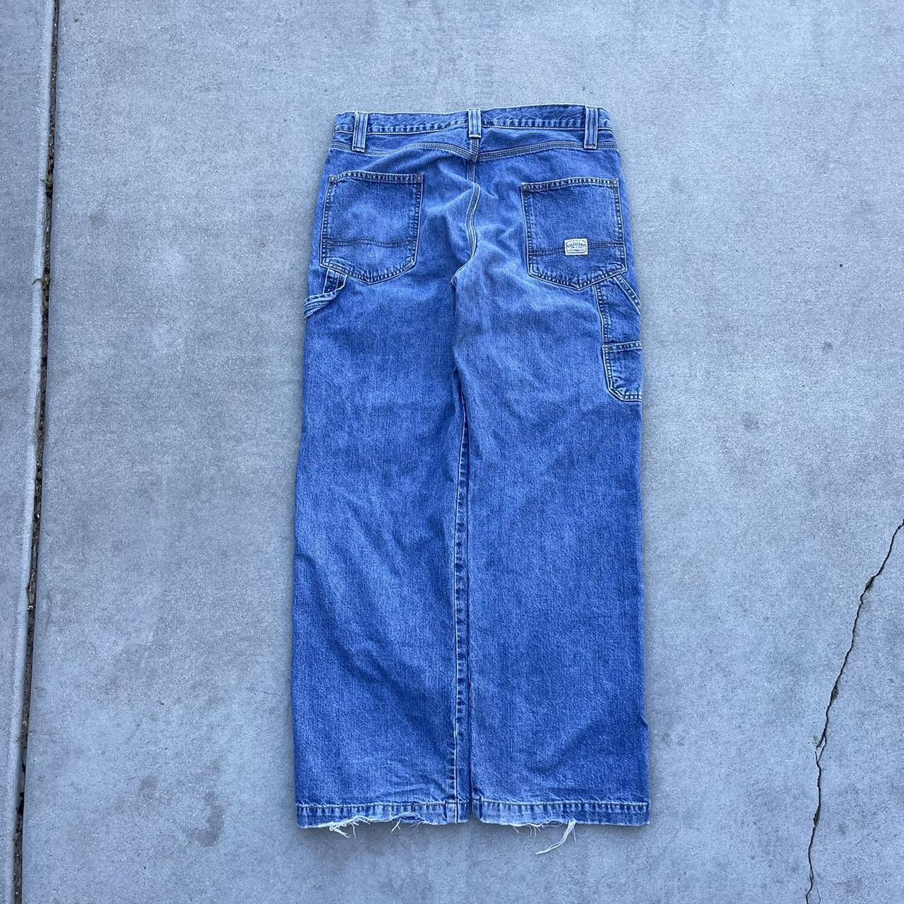 vtg levis carpenter jeans - - 34x32 minor stain... - Depop