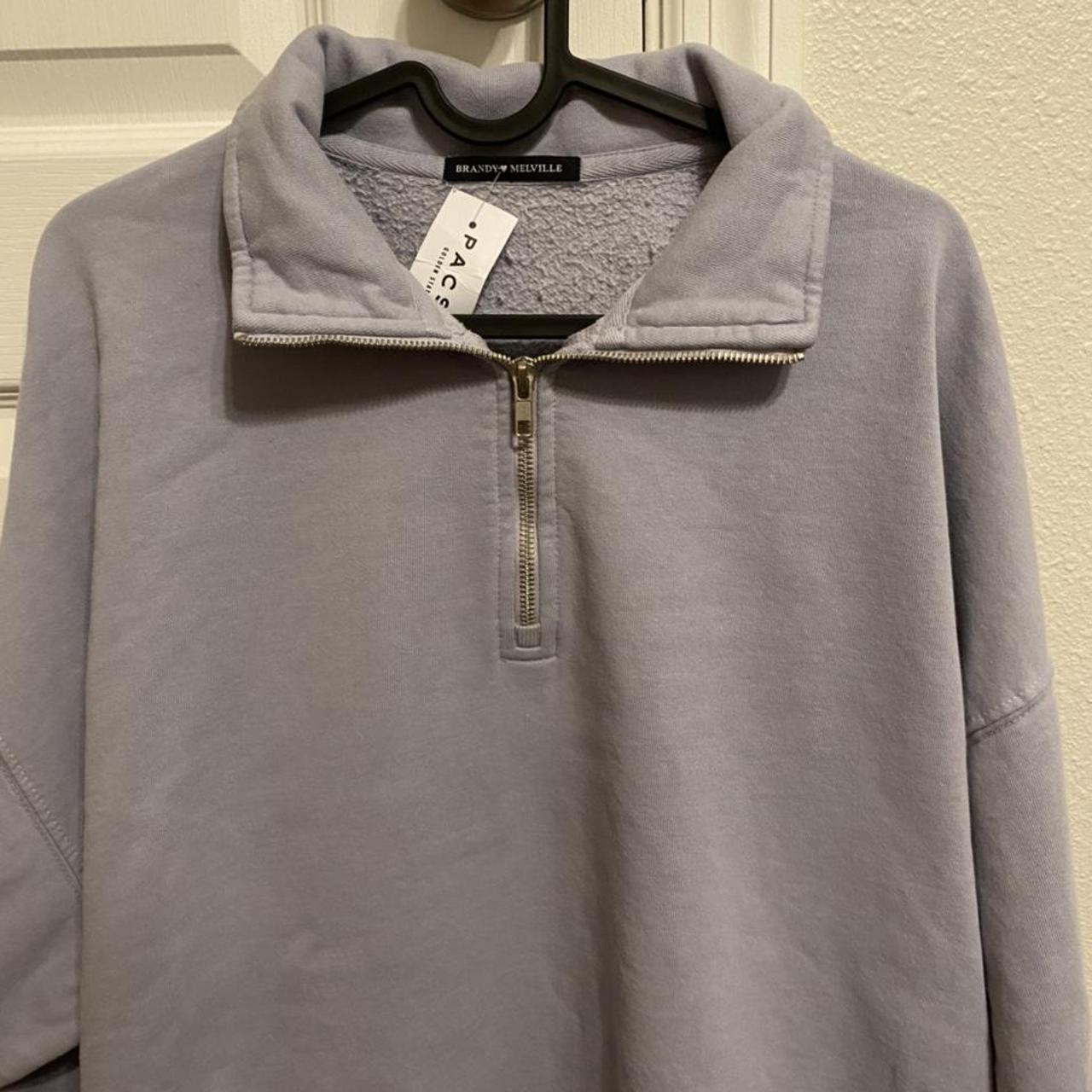 NWT Brandy melville oversized light blue missy... Depop