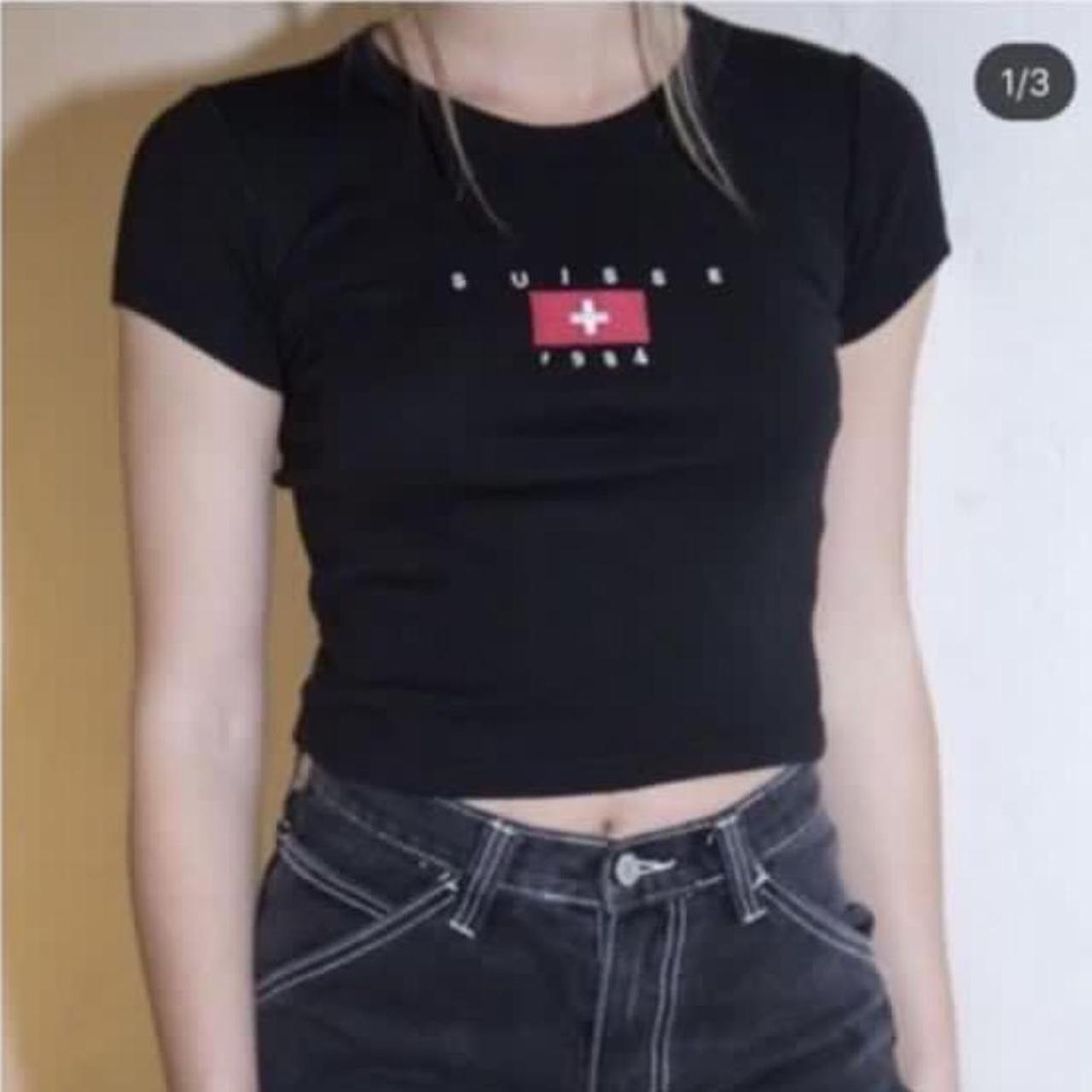 Brandy melville Ashlyn Suisse 1984 tshirt only... Depop