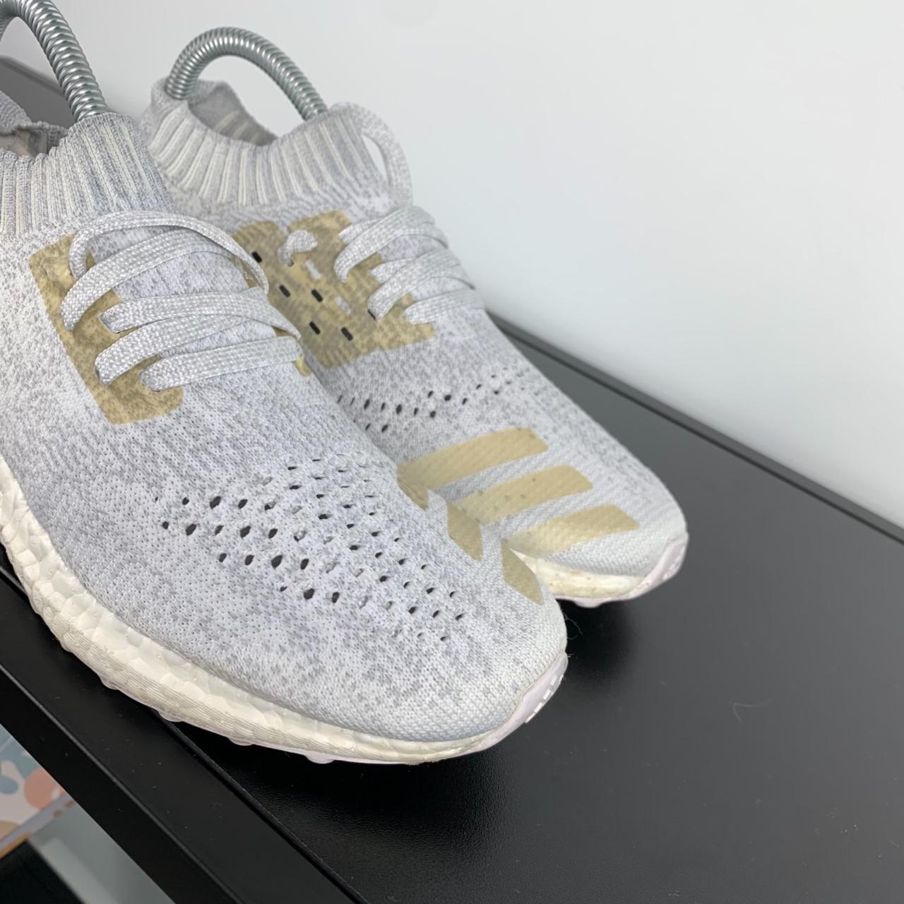 Adidas UltraBOOST Uncaged White Sneakers Mens Size... - Depop