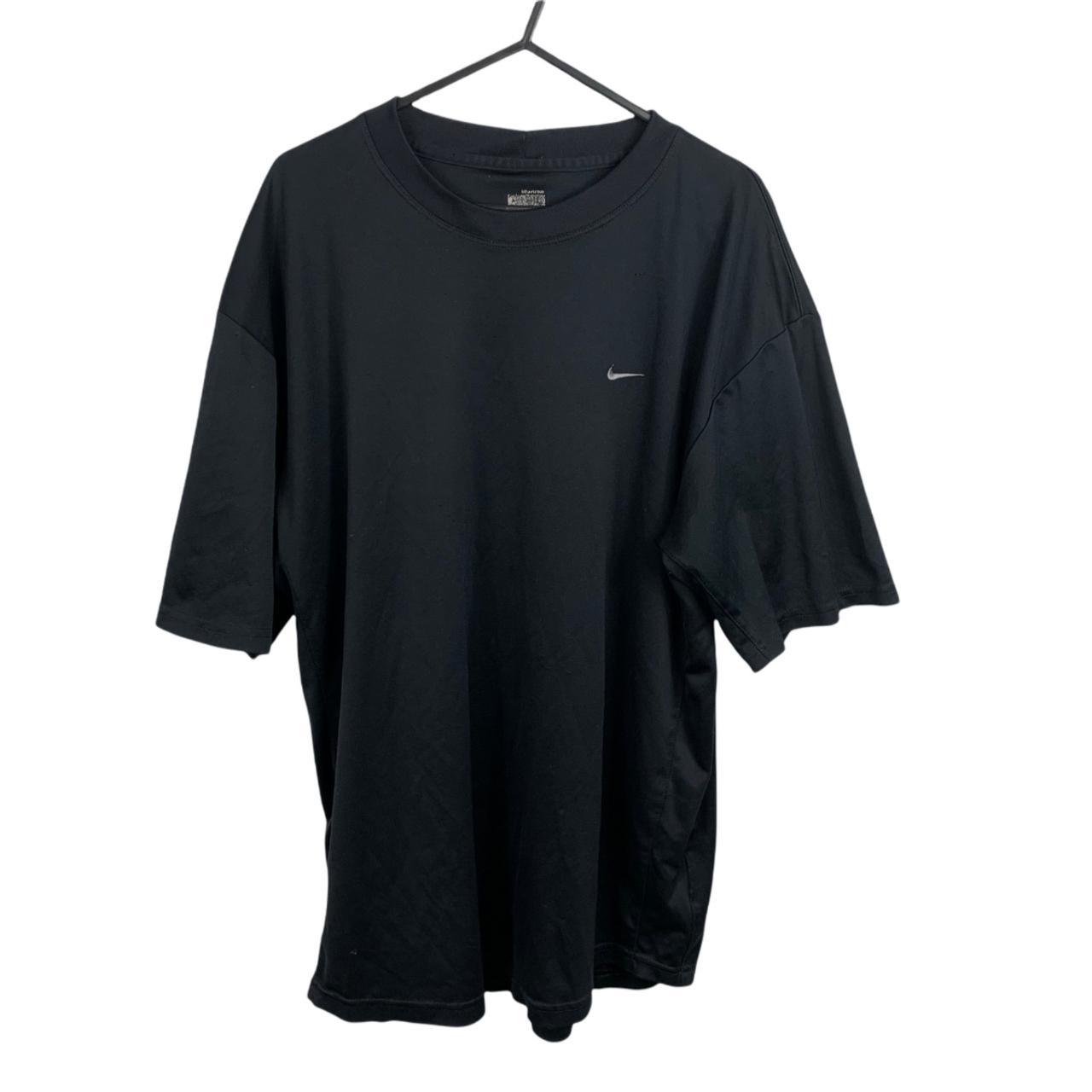 Nike Fit-Dri Black Vintage T-Shirt Mens Size L... - Depop