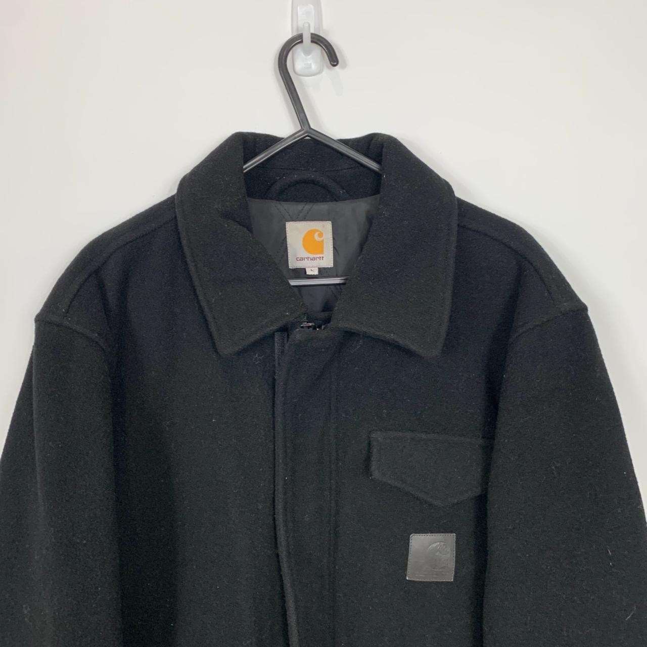 Carhartt Vintage Jacket Mens Size L Black Depop   P0 