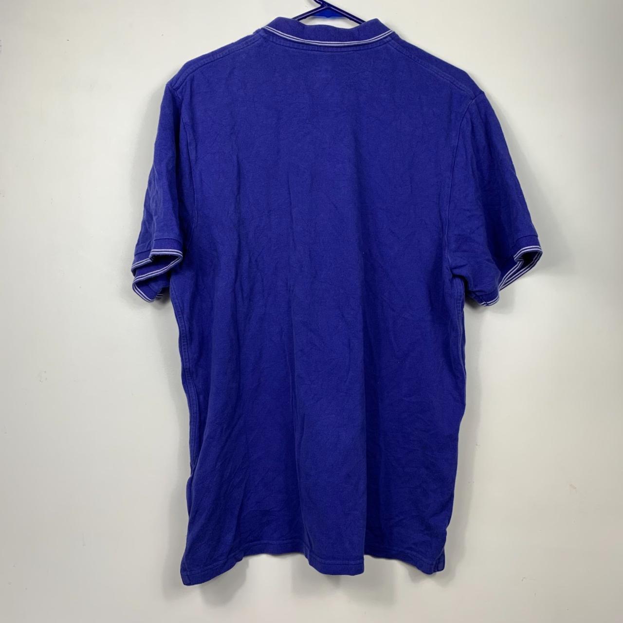 Nike Air Force 1 Polo Shirt Mens Size XL Purple... - Depop