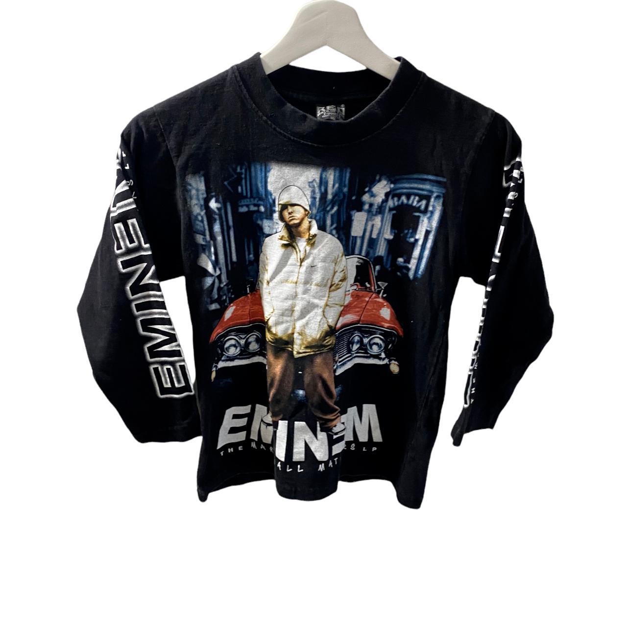 Eminem Double-Sided Vintage T-Shirt Kids Size 16 - Depop