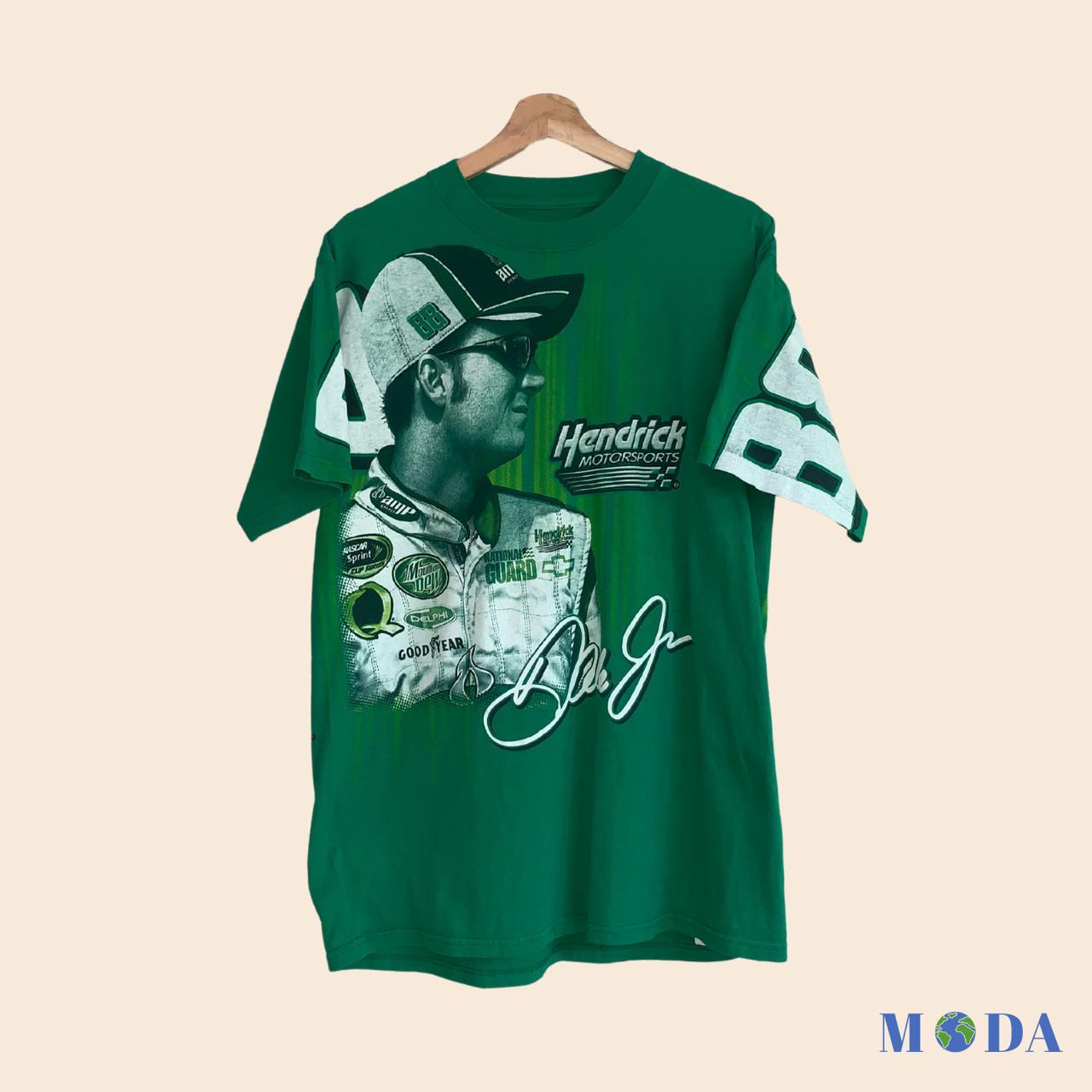 Green Hendricks motorsport tee with large front and... Depop