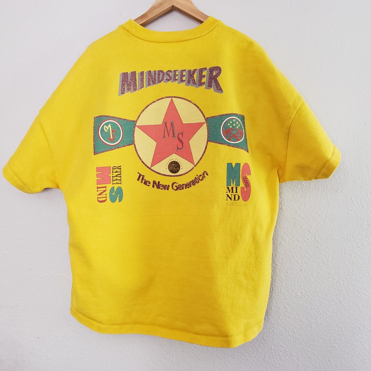 Yellow mindseeker t shirt DETAILS -Heavy cotton... - Depop