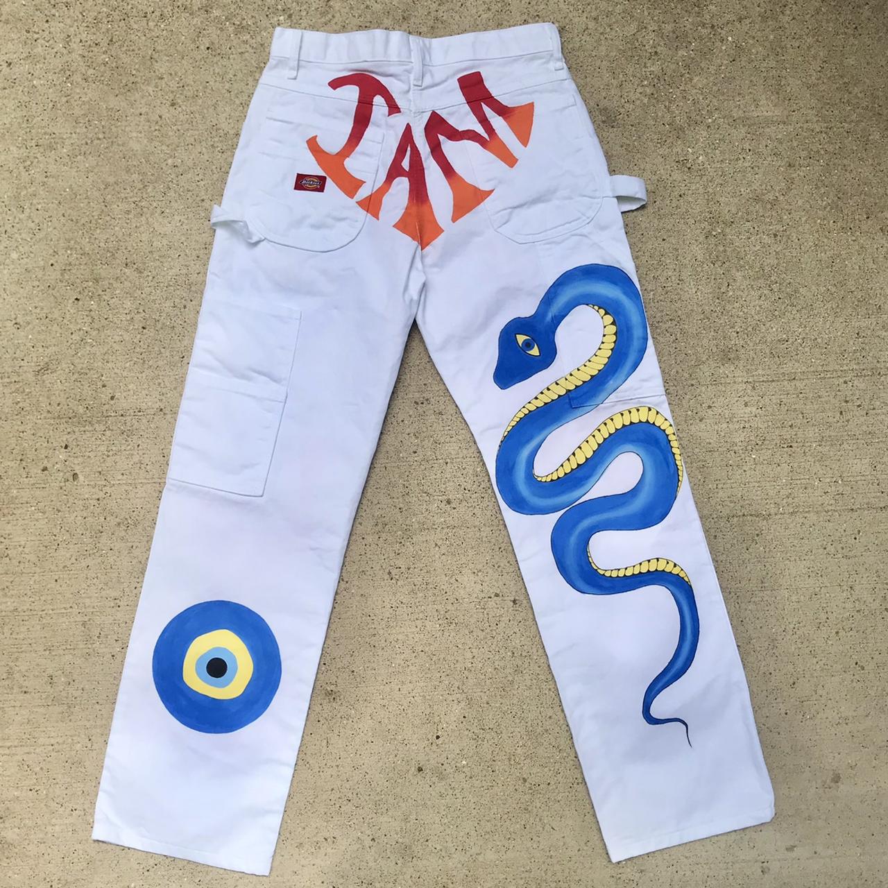 Custom Painted Dickies 