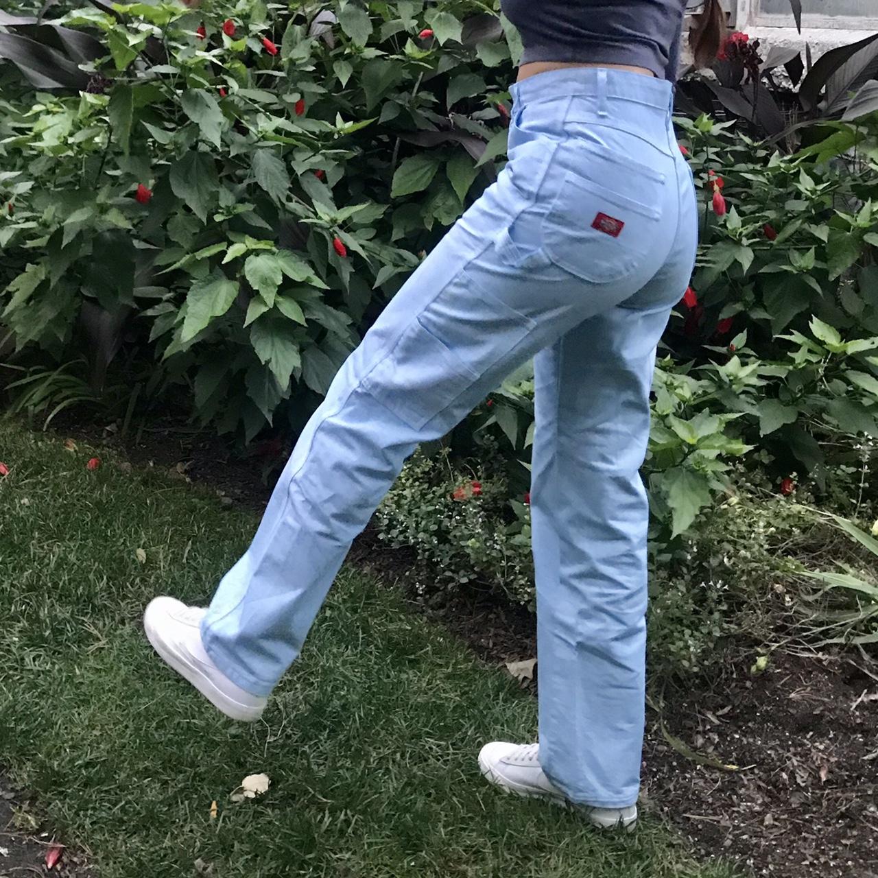 Handdyed Baby Blue Dickies Carpenter Jeans💙 Made... Depop