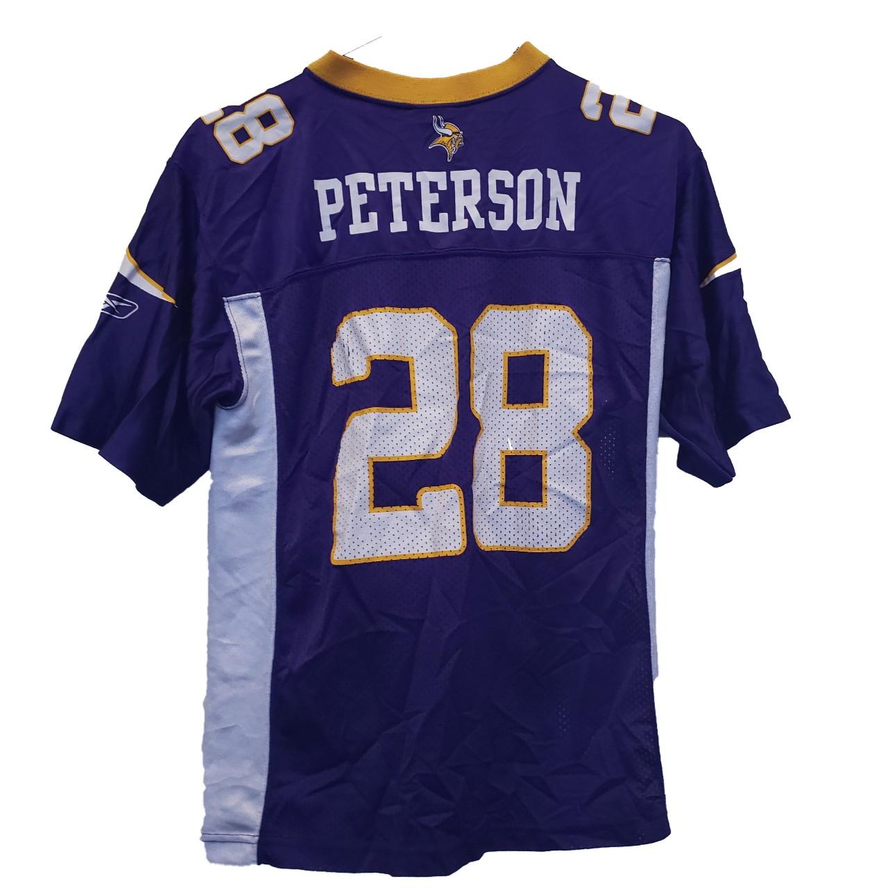 Vintage Minnesota Vikings Adrian Peterson 28 Youth - Depop