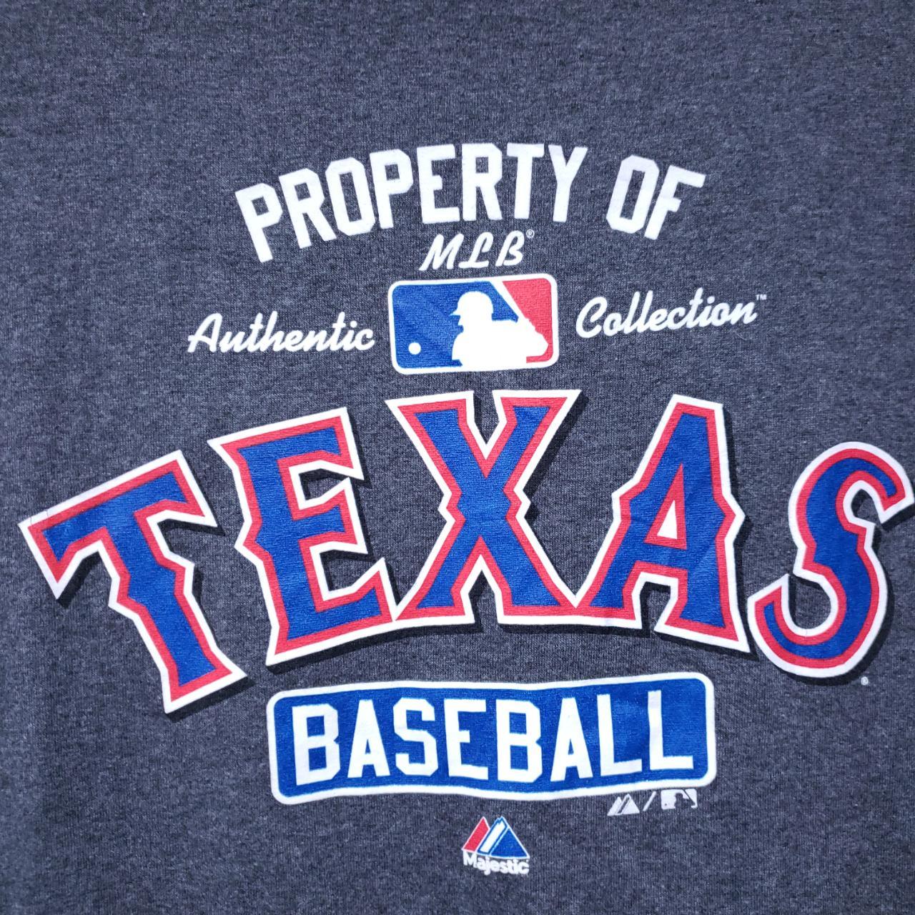 Texas Rangers Graphic T-Shirt Size: - Depop