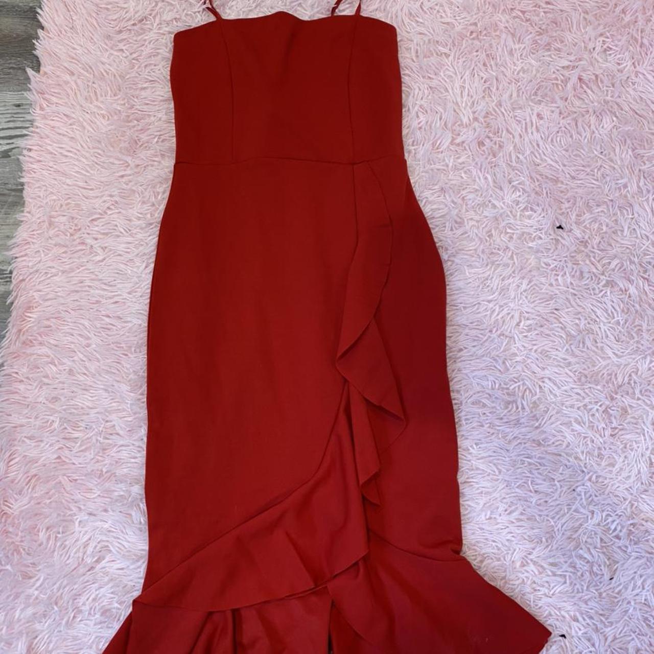 Temt red sale dress