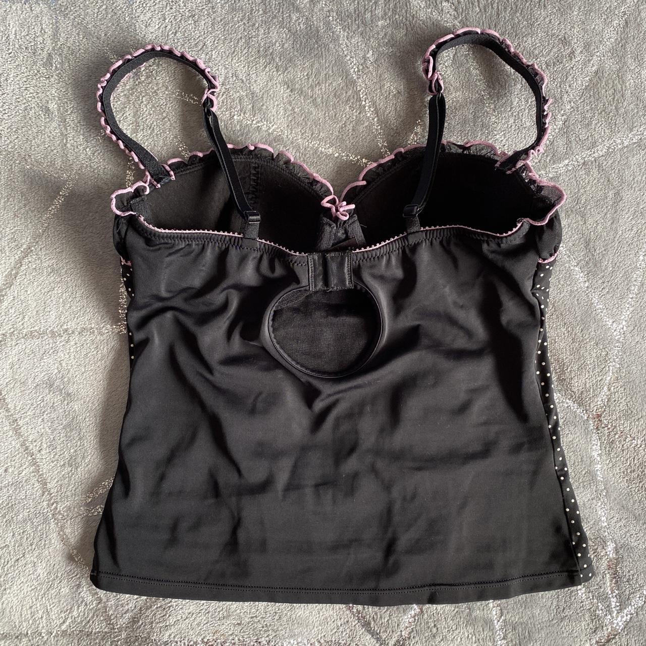 Ann Summers Women S Black And Pink Corset Depop