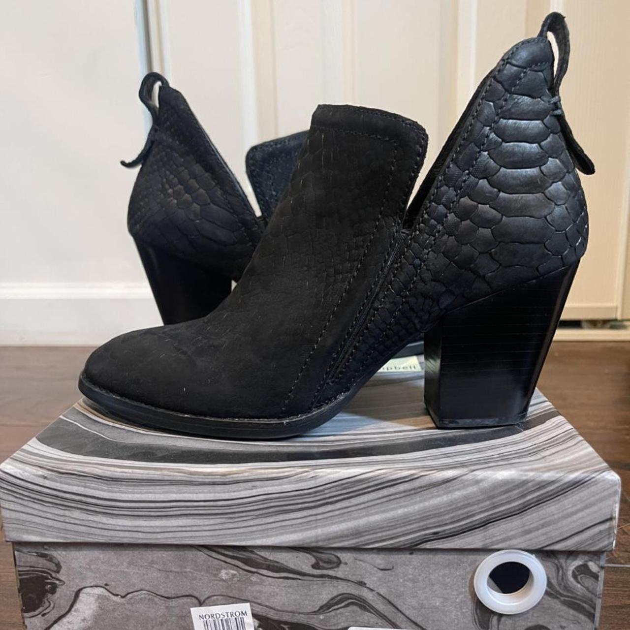 Jeffrey campbell snake shop booties