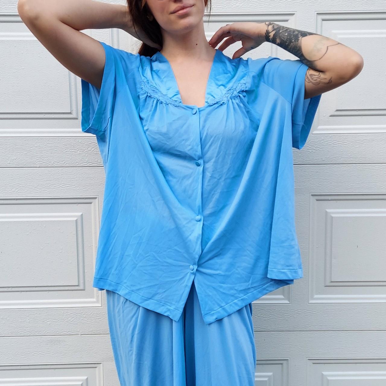 Vanity Fair Women's Blue Pajamas (2)