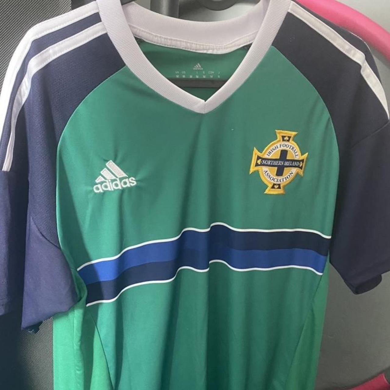Northern Ireland football shirt Size Medium mens... Depop
