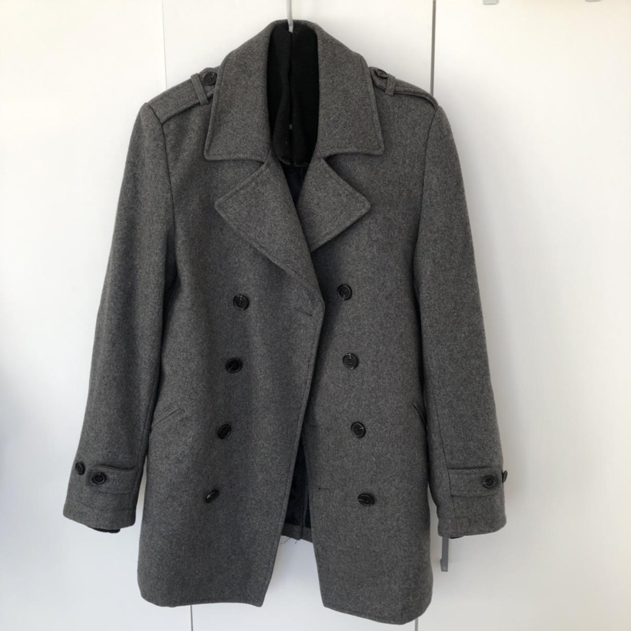 Jasper Conran winter coat grey. With removable