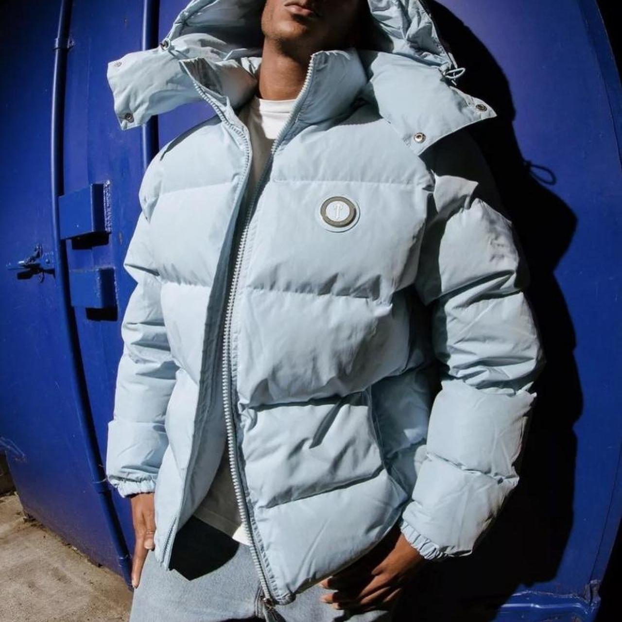 Trapstar Irongate Detachable Hooded Puffer Jacket (ICE BLUE) | lupon.gov.ph