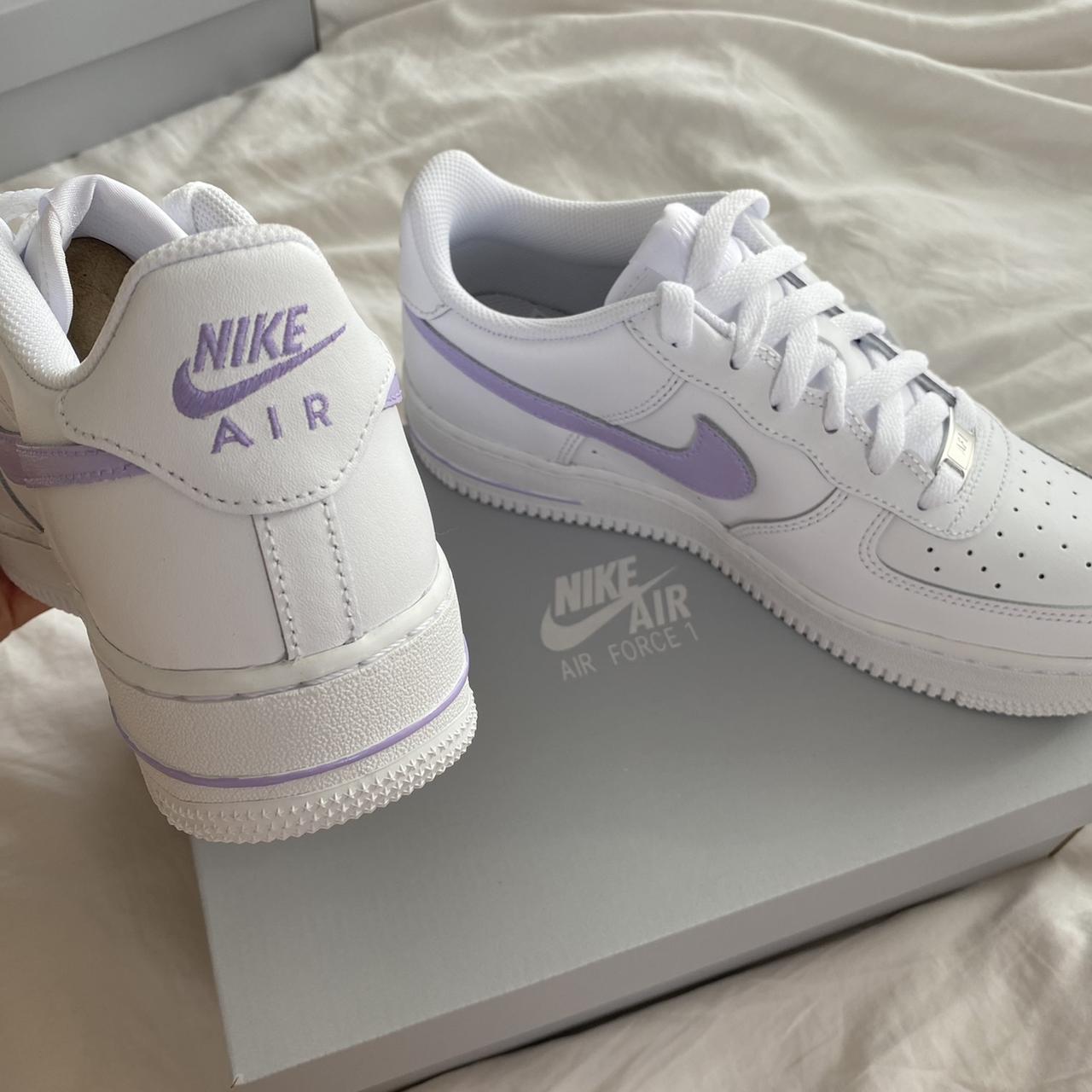 Nike Women's Purple And White Trainers 