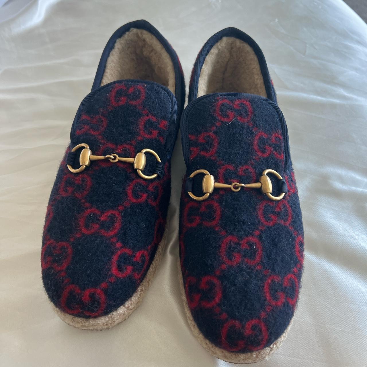 Gucci hot sale wool loafer