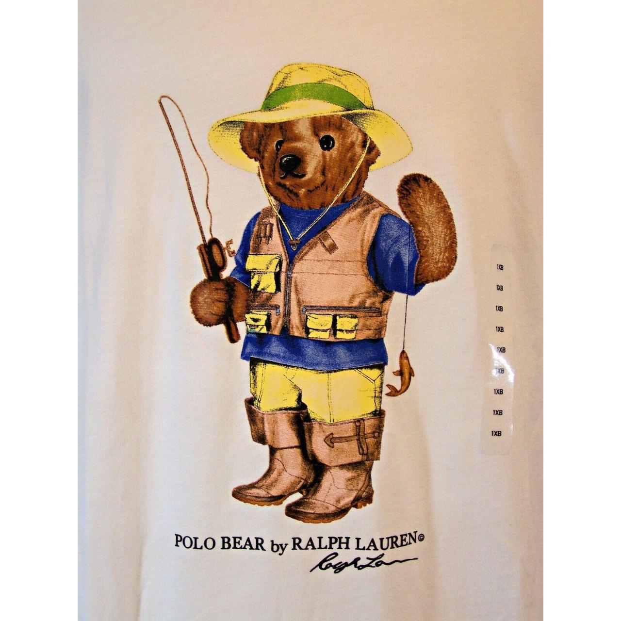 🐻 New York Ralph Lauren Polo Bear T- Shirt Size - Depop