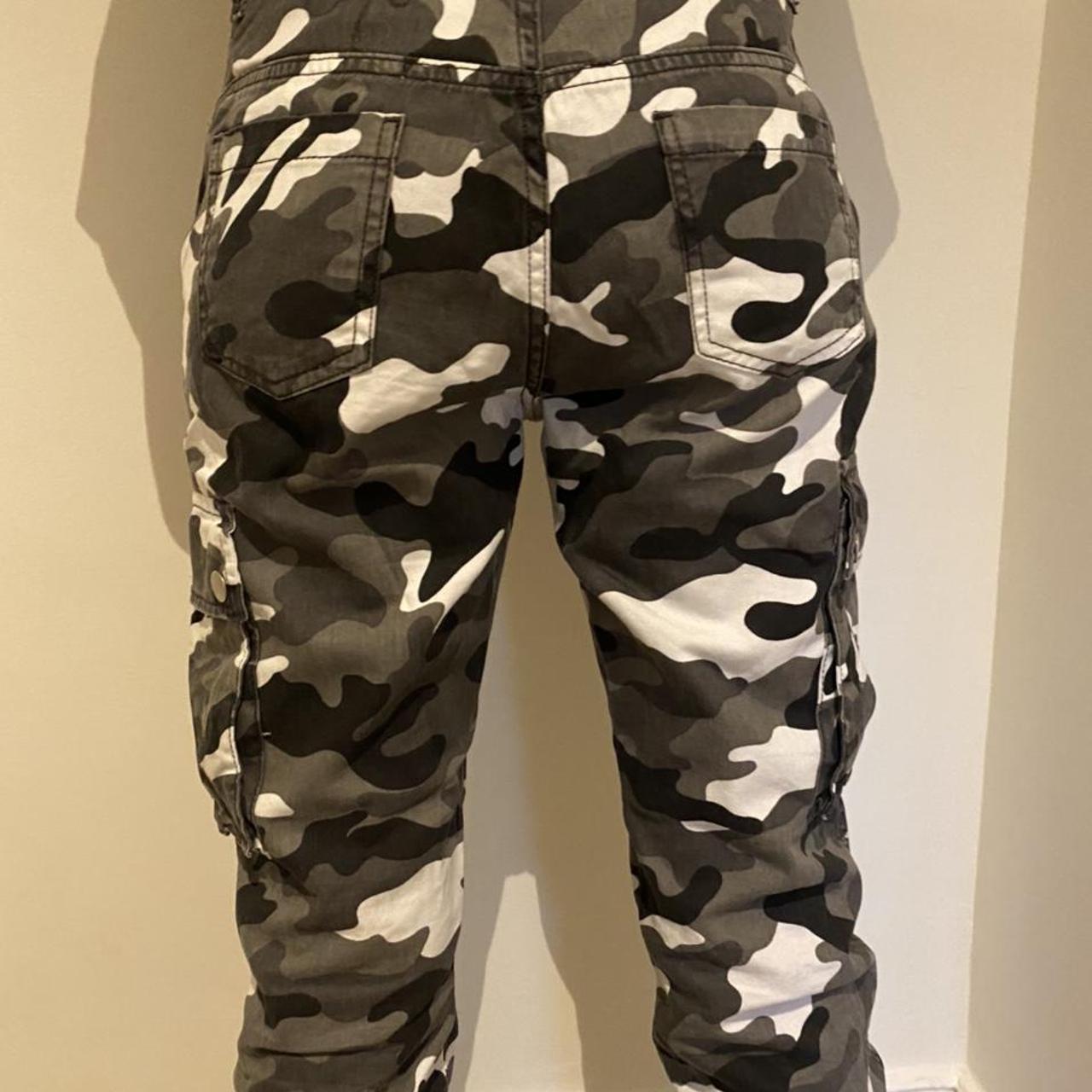 CARMEN CAMO CARGO PANTS – House of Celine