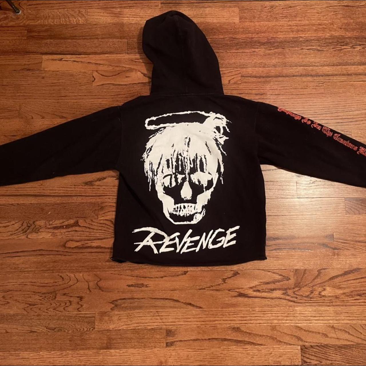 Juice Wrld X Revenge Legends Never Die Hoodie Black Men's - SS20 - US