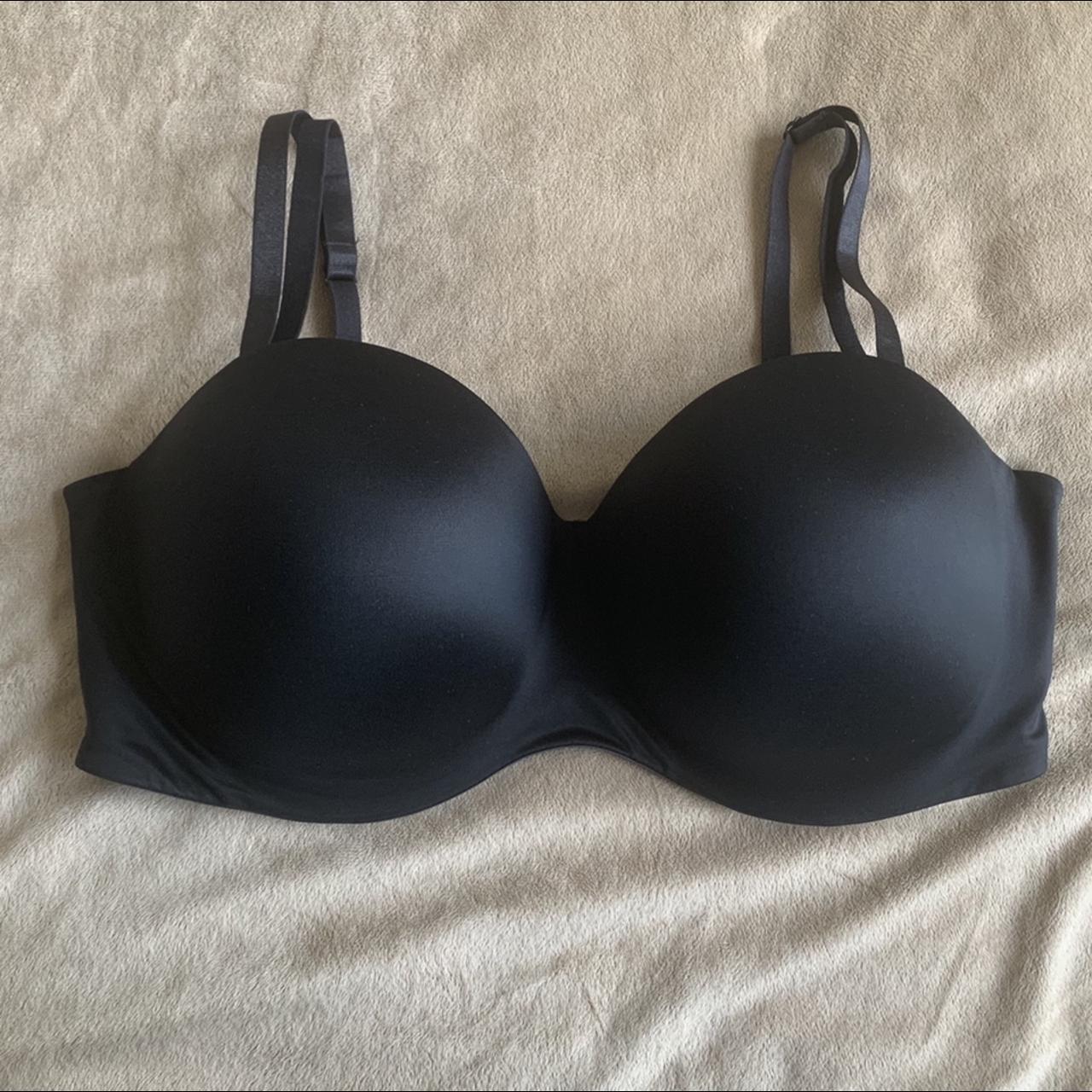 REVEAL Midnight Black The Perfect Front Close Bra, US 32DD, UK 32DD, NWOT