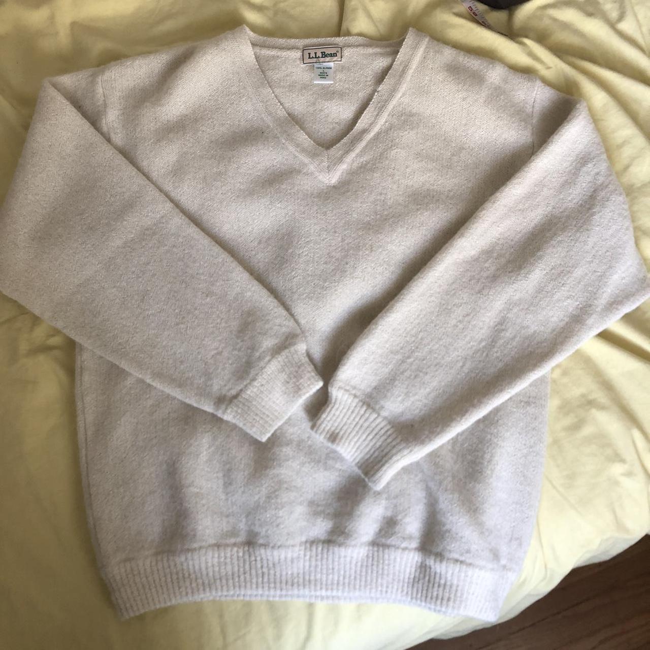 Ll bean clearance v neck sweater