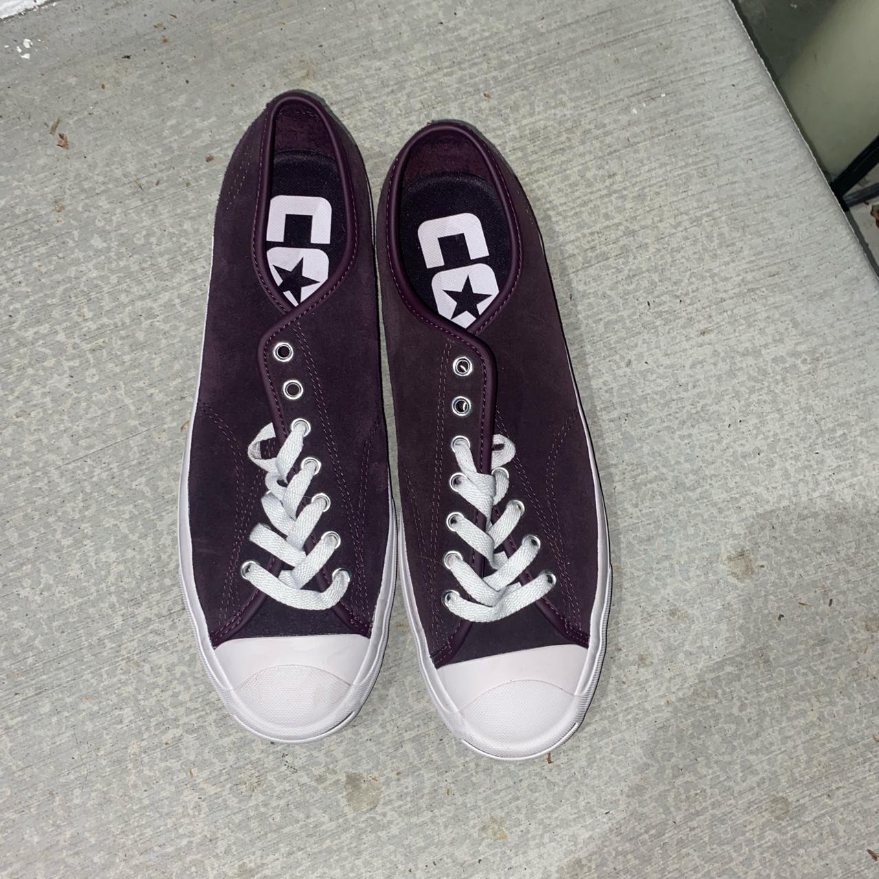 dark purple converses
