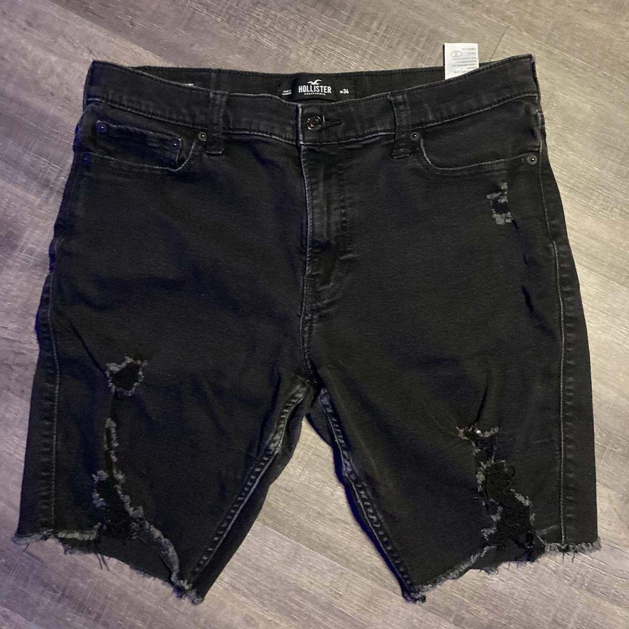 Hollister jean deals shorts mens