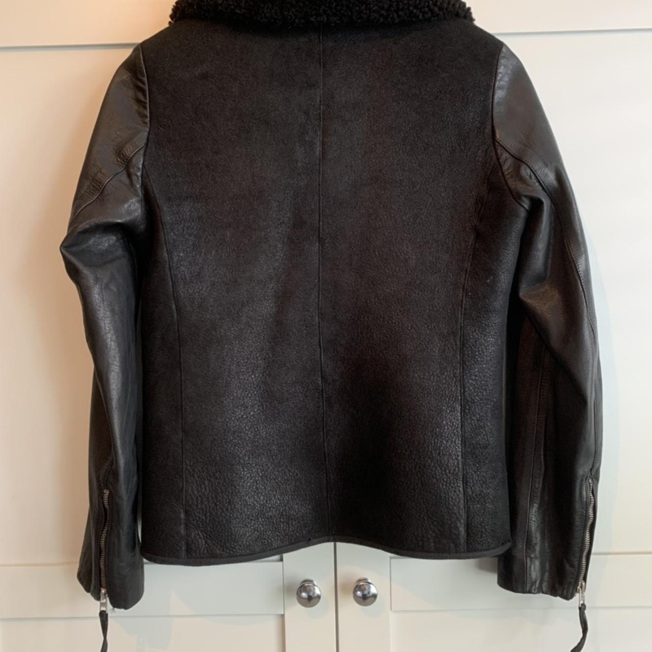 Allsaints dekley shearling outlet jacket