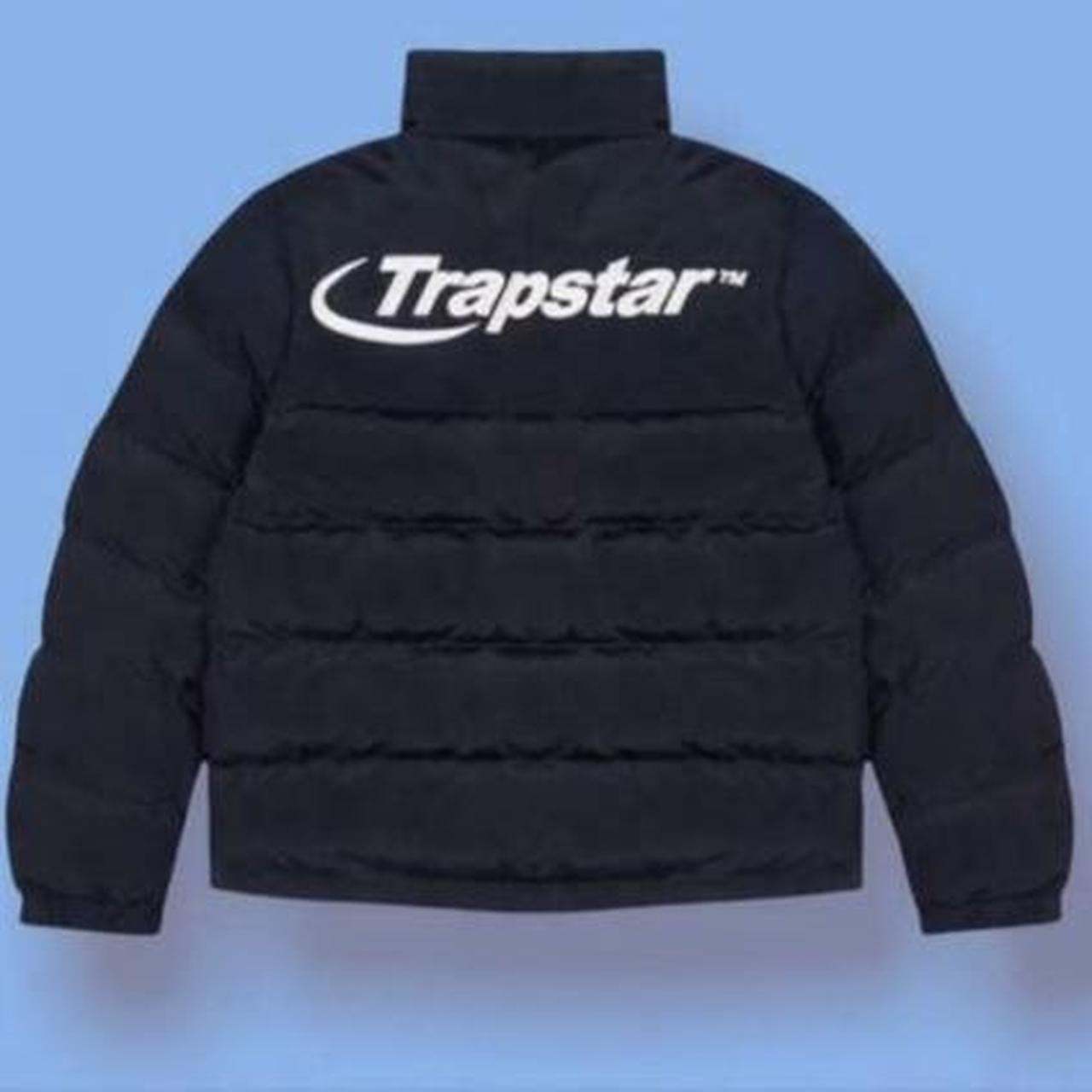 TRAPSTAR Puffer Jacket Black/White NEW, NEVER... Depop