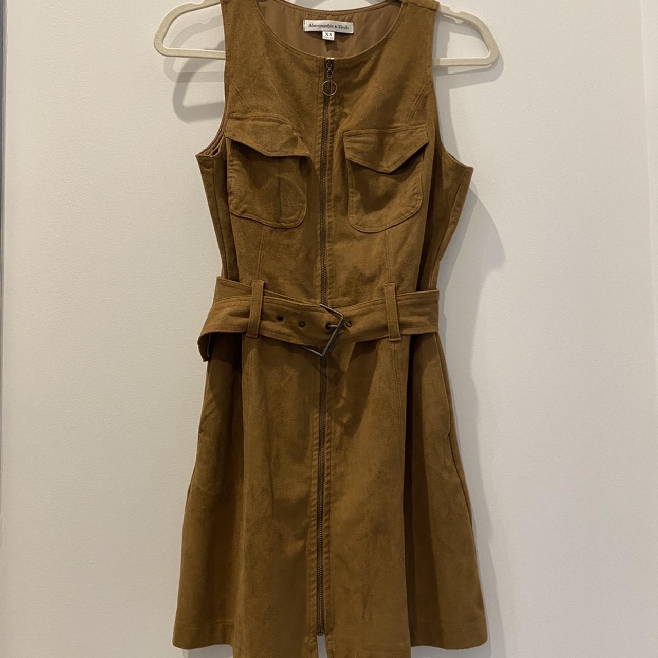 Abercrombie suede clearance dress