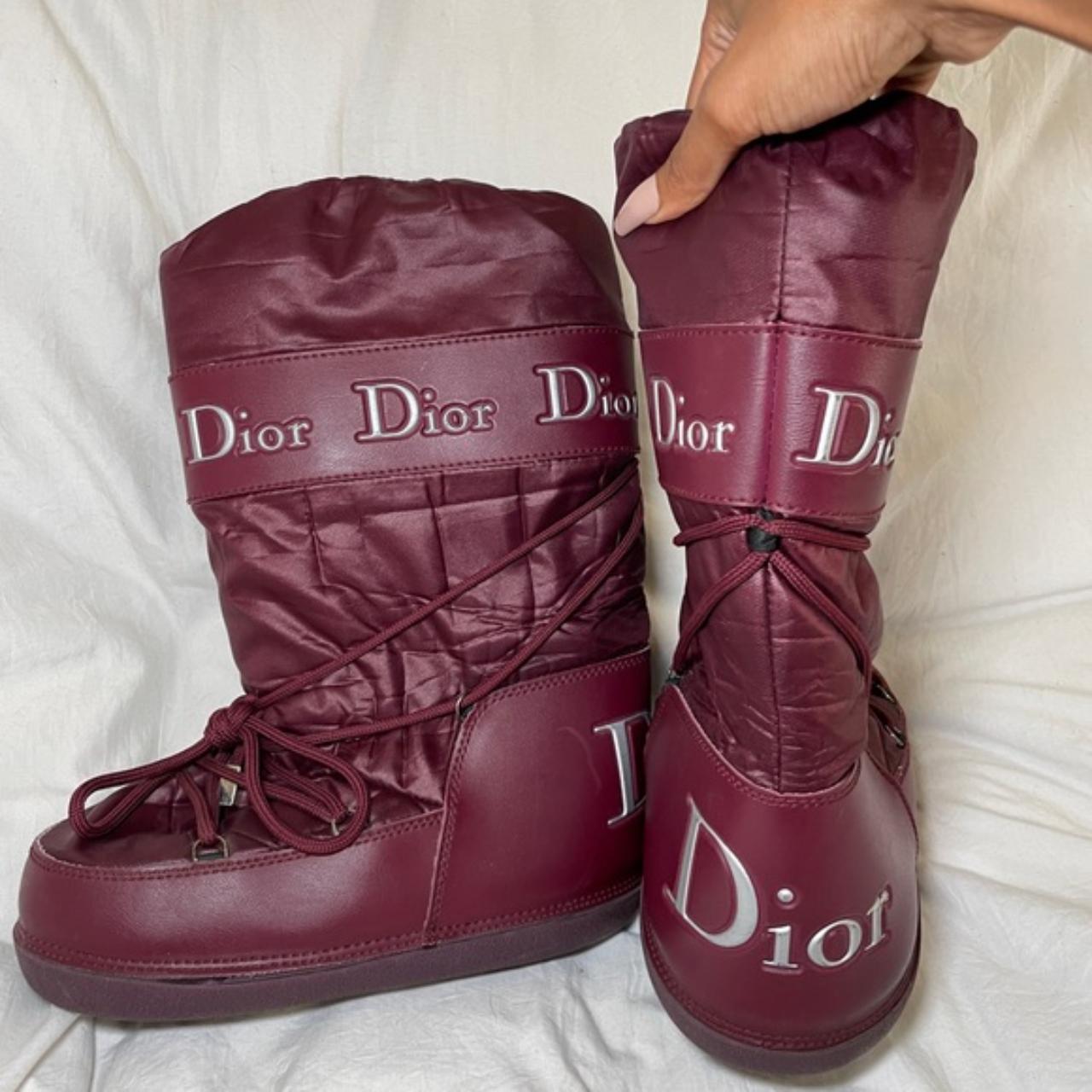 Dior Snow boots 🧸 might make a video styling these later #pink #dior, Boots