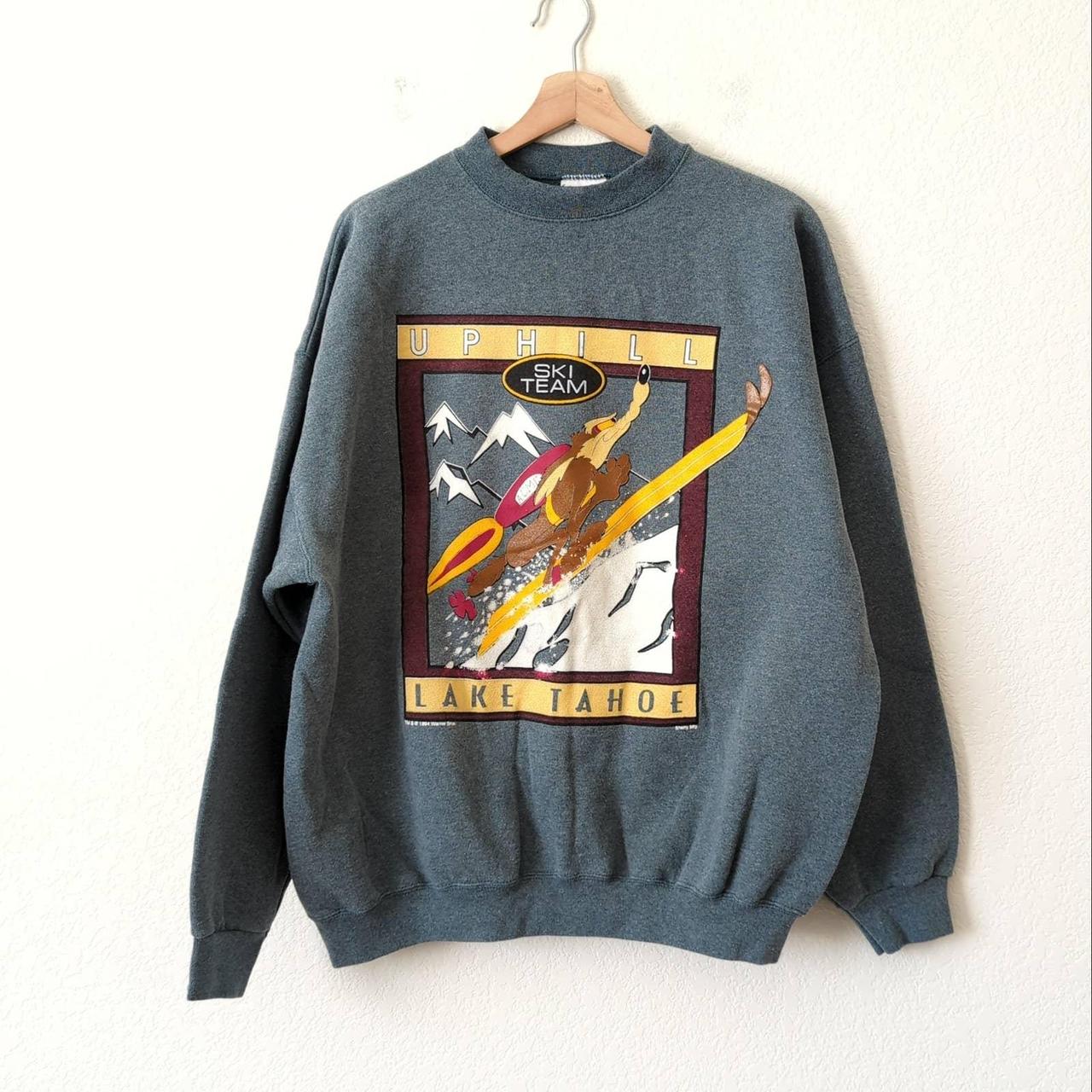 vintage cartoon crewneck sweater size extra large... - Depop