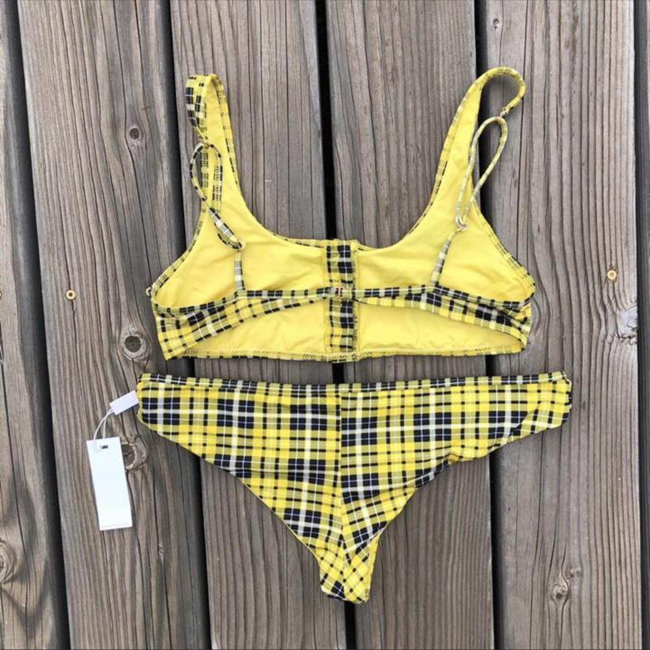 Product Image 2 - Frankies Bikinis yellow plaid Alana