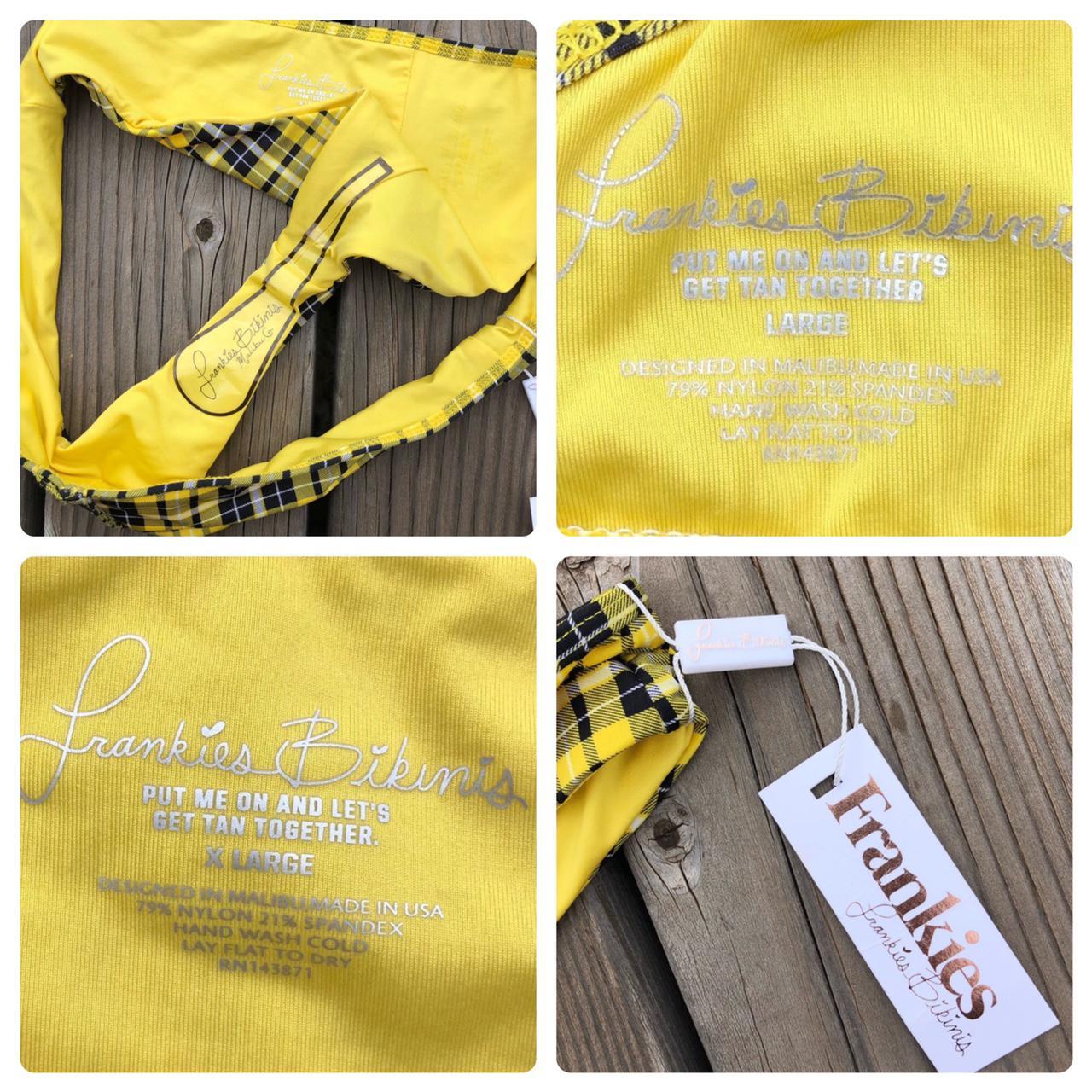 Product Image 4 - Frankies Bikinis yellow plaid Alana