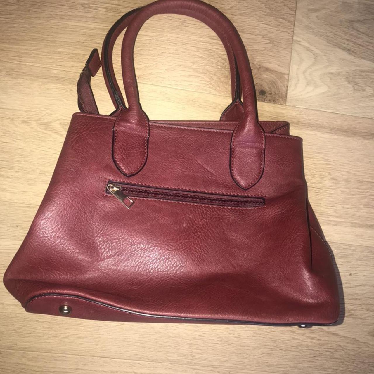 K. Carroll accessories red with leopard interior... Depop