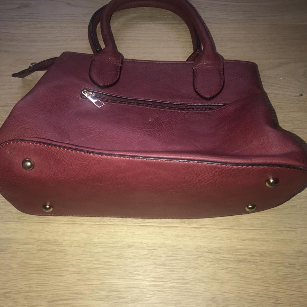 K. Carroll accessories red with leopard interior... Depop